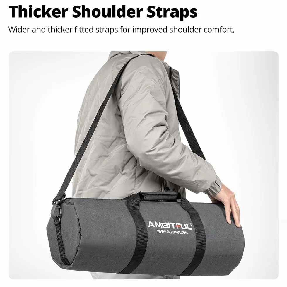 Tripod Carrying Case Bag 110cm 43.3inch for Light Stands Boom Stand Umbrella Photography Accessories