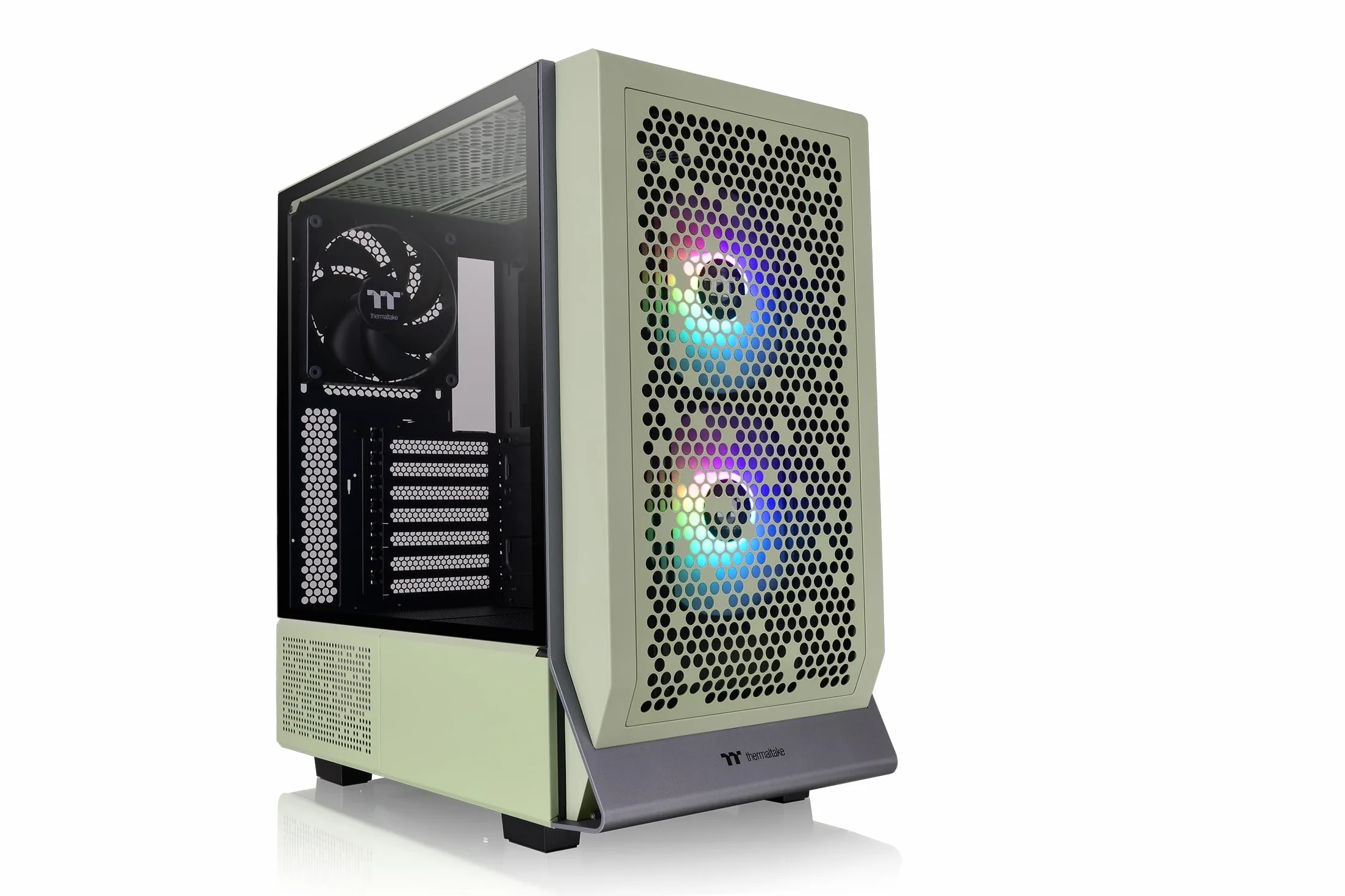 Ceres 300 TG ARGB hellgrün Tempered Glass