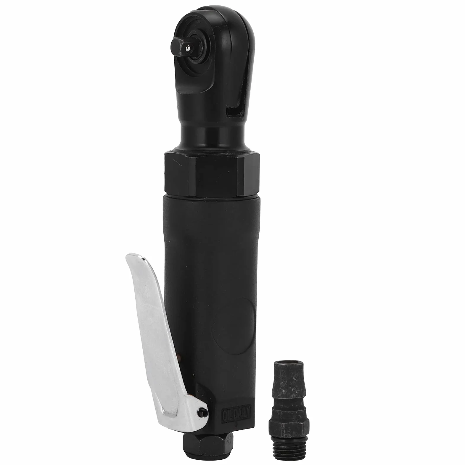 Klucz pneumatyczny 1/4" z grzechotką miniaturową, obrotowy i wsteczny, przenośny, ze stopu cynku, narzędzie naprawcze do dekoracji wnętrz i wąskich przestrzeni