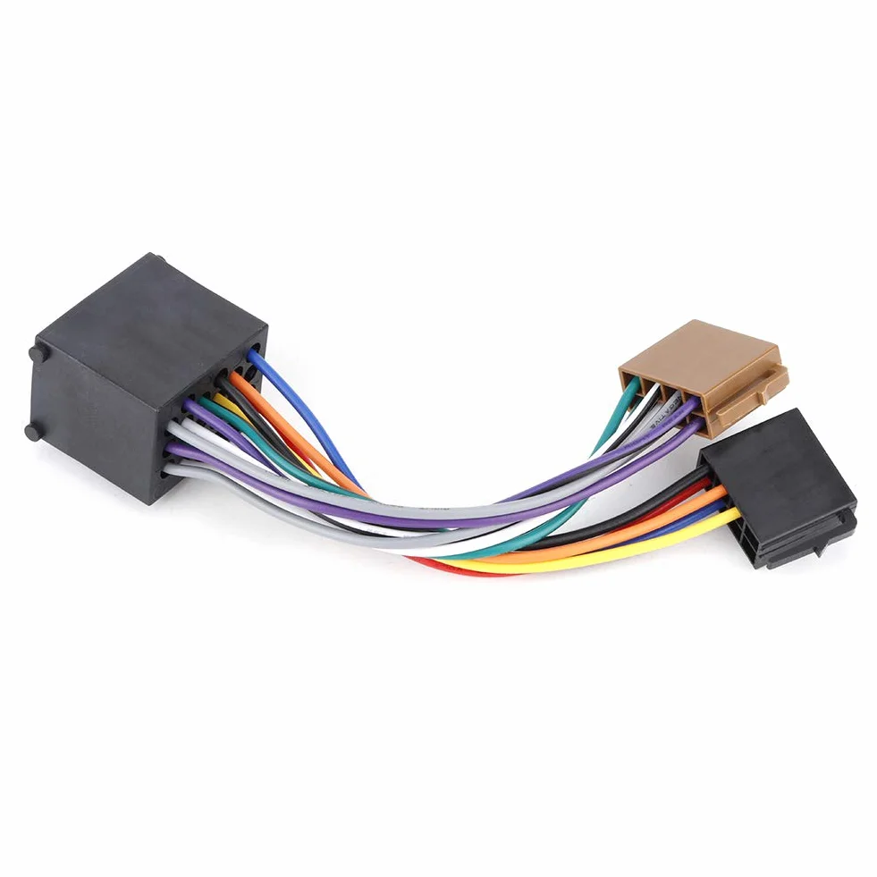 dla e36 Wiring Harness Adapter do radia samochodowego kabel wiązki przewodów stereo gniazdo ISO dla E36 E46 E39 wiązki kabiny pojazdu dla E36 E46 E39