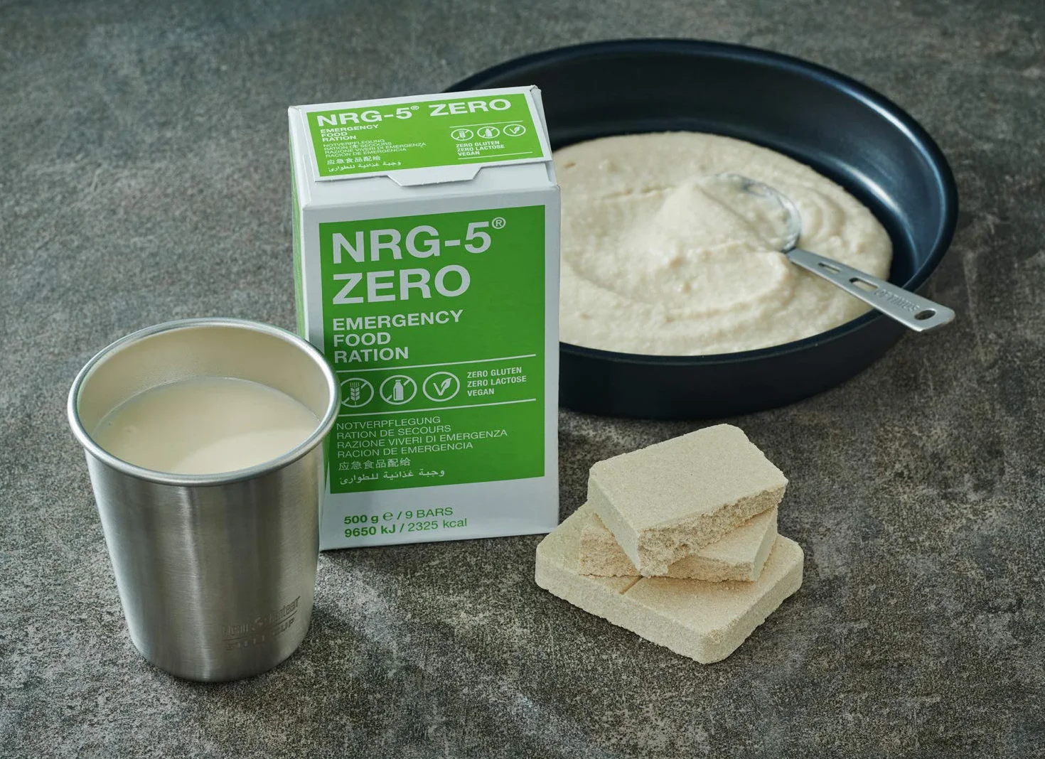 Emergency Food NRG-5® ZERO racja awaryjna - bezglutenowa 500g/9 batonow