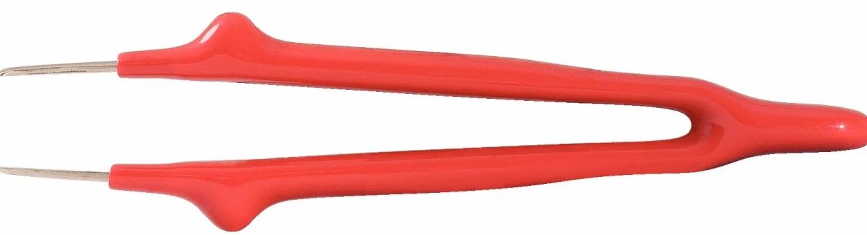 KS Tools 117.1626 Pęseta z izolacją ochronną, zaostrzona, 11mm