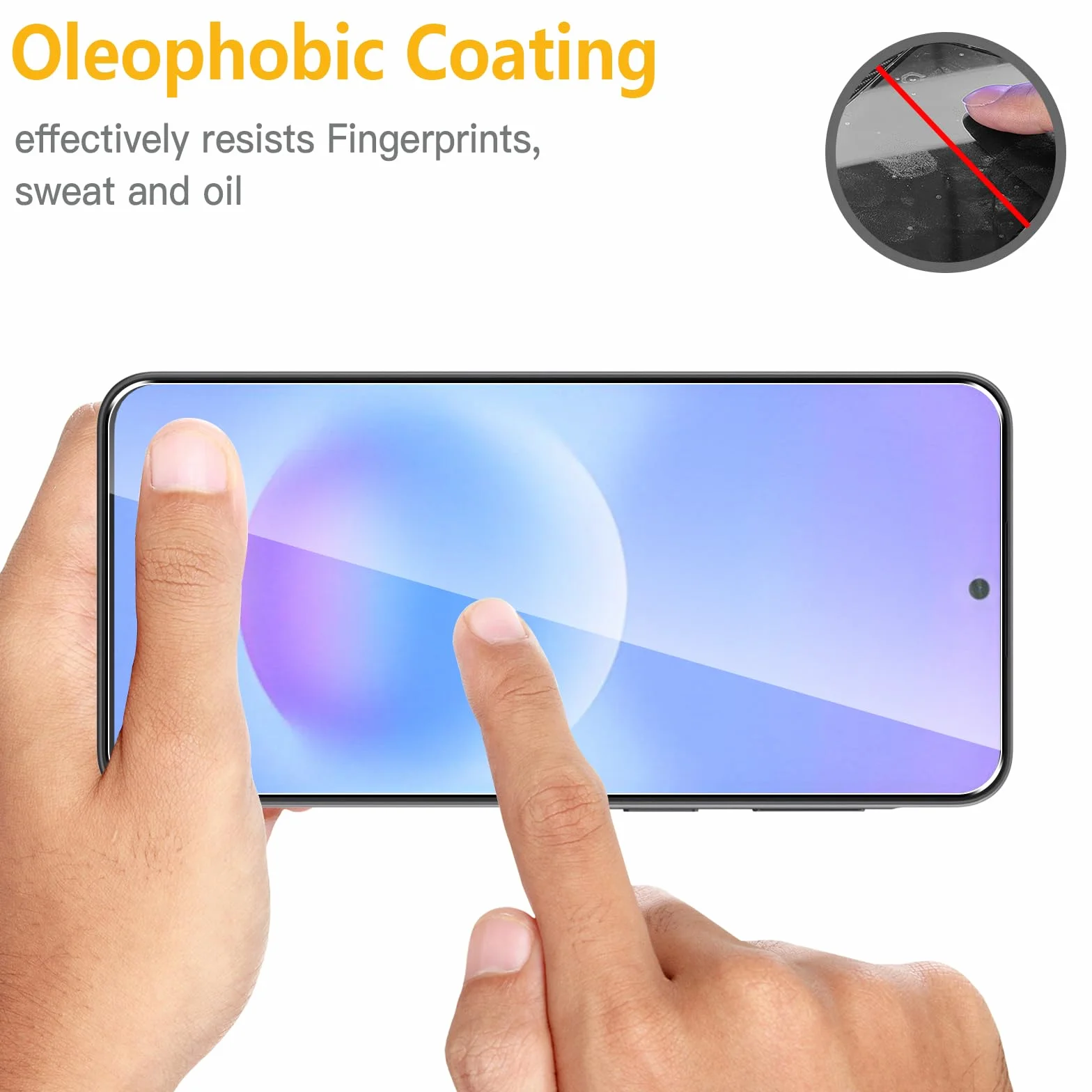 Folia ochronna ze szkła hartowanego 9H do Samsunga Galaxy A57 5G 2 sztuki