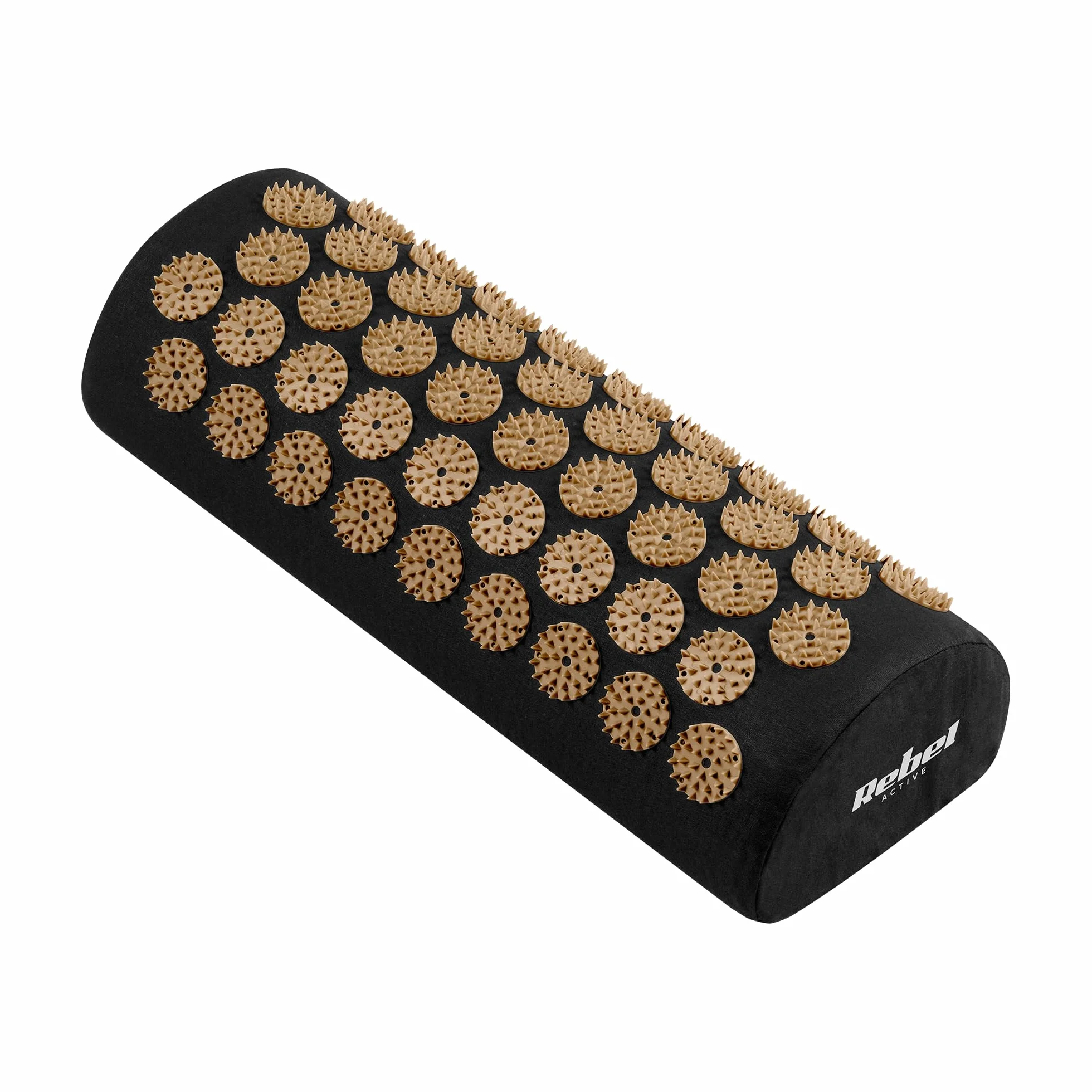 Rebel Electro Mata Zdrowotna z Kolcami do Akupresury z Poduszką 130x50cm XXL Złote Kolce RBA-6003-GL