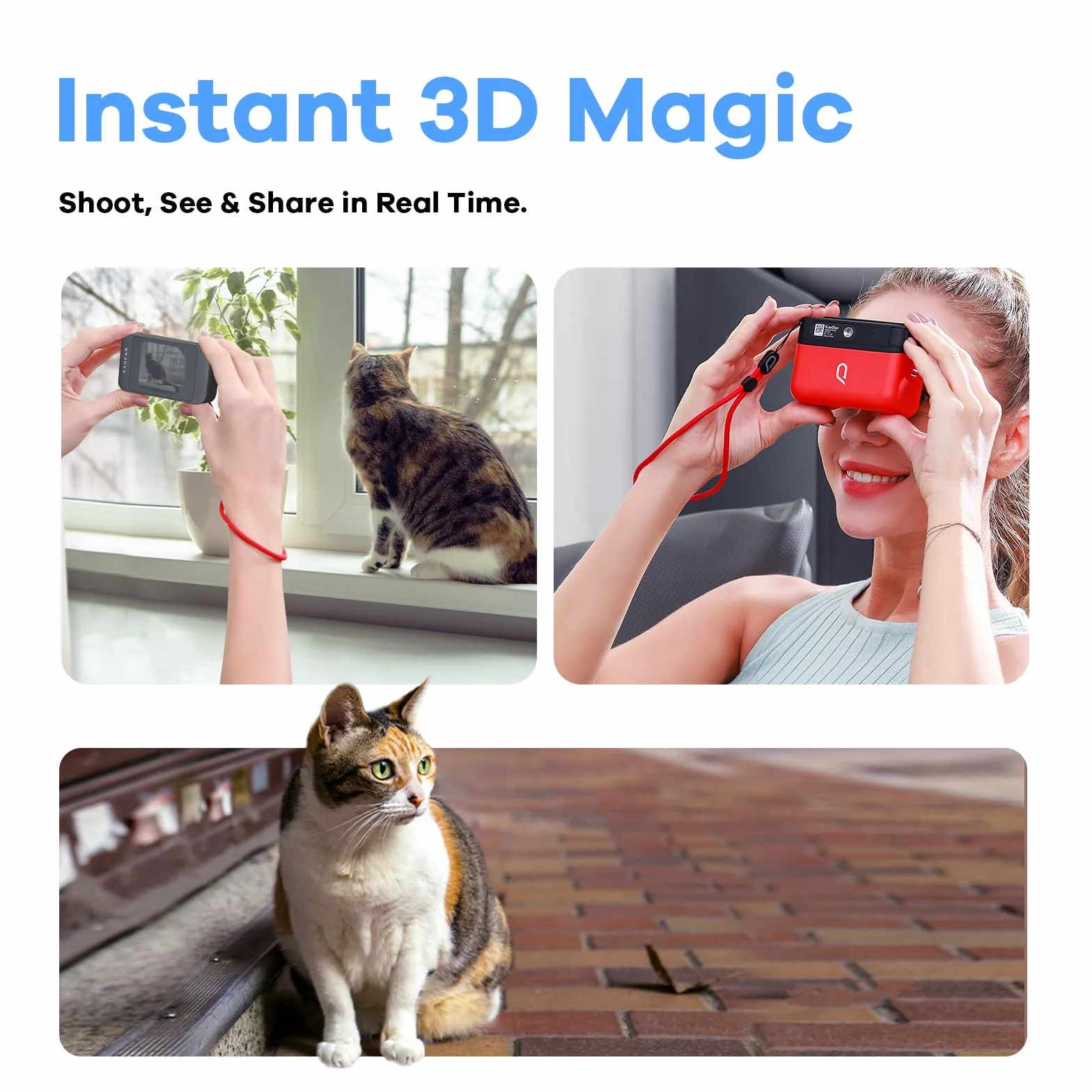 Kandao QooCam EGO Aparat 3D czarny