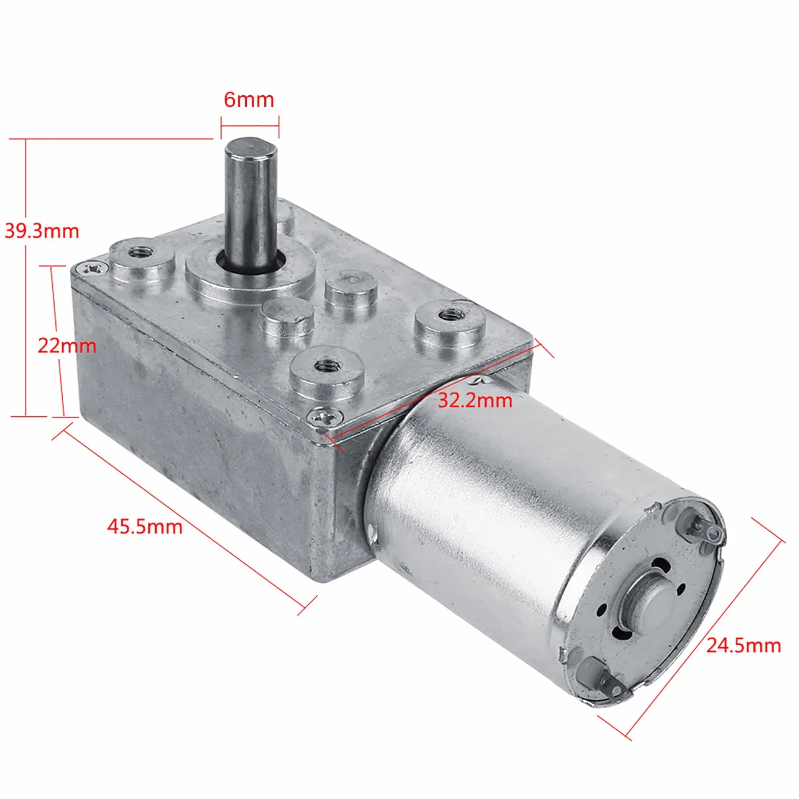 Reversible High Torque Getriebemotor DC 12V Reduktion Motor CW/CCW(20RPM)
