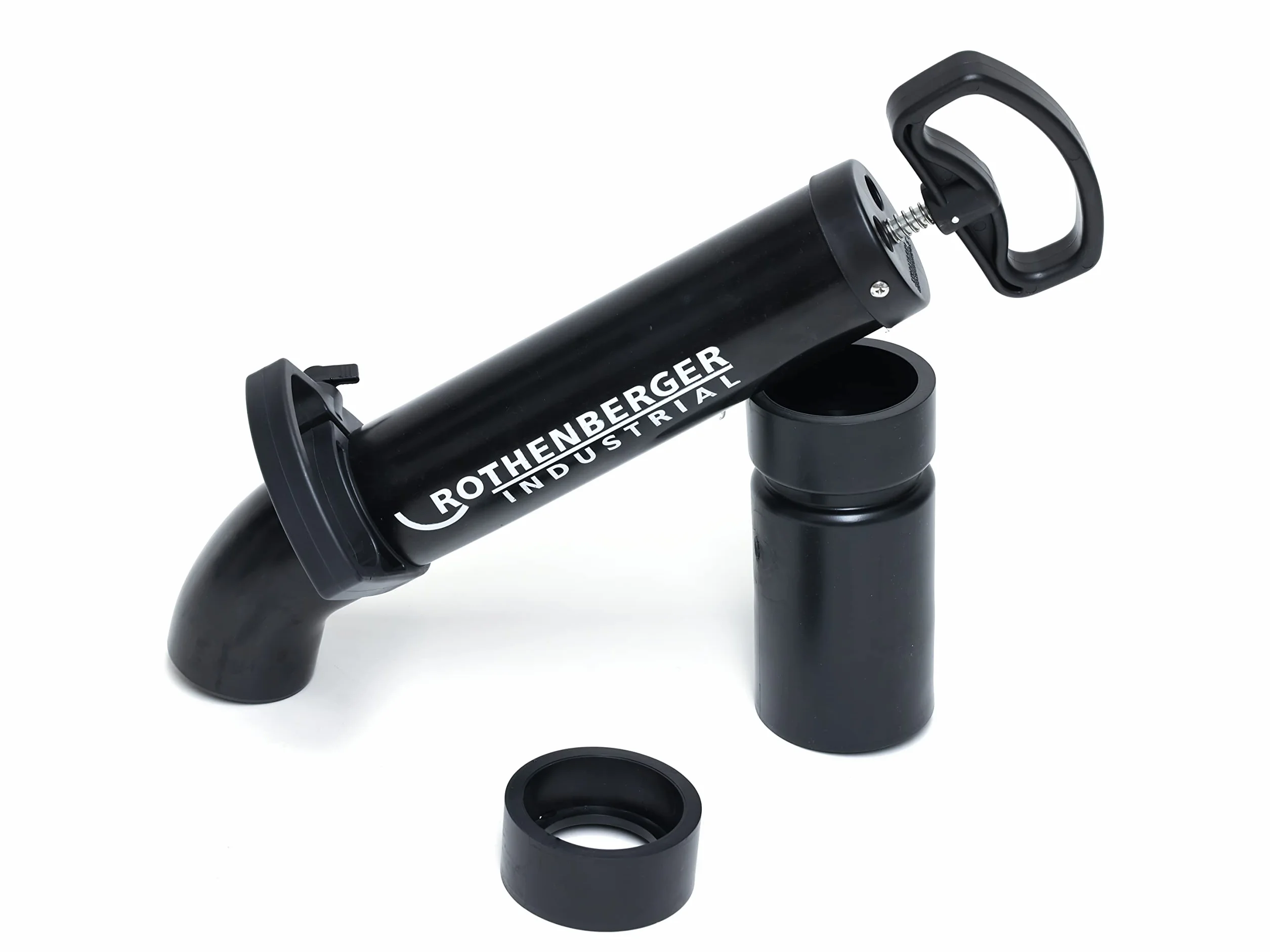 ROTHENBERGER Industrial Ropump Myjka Ciśnieniowa do Rur Ssących z 2 Adapterami, Syfonem i Odpływami w Kuchni, Łazience, Wc, 1500002695