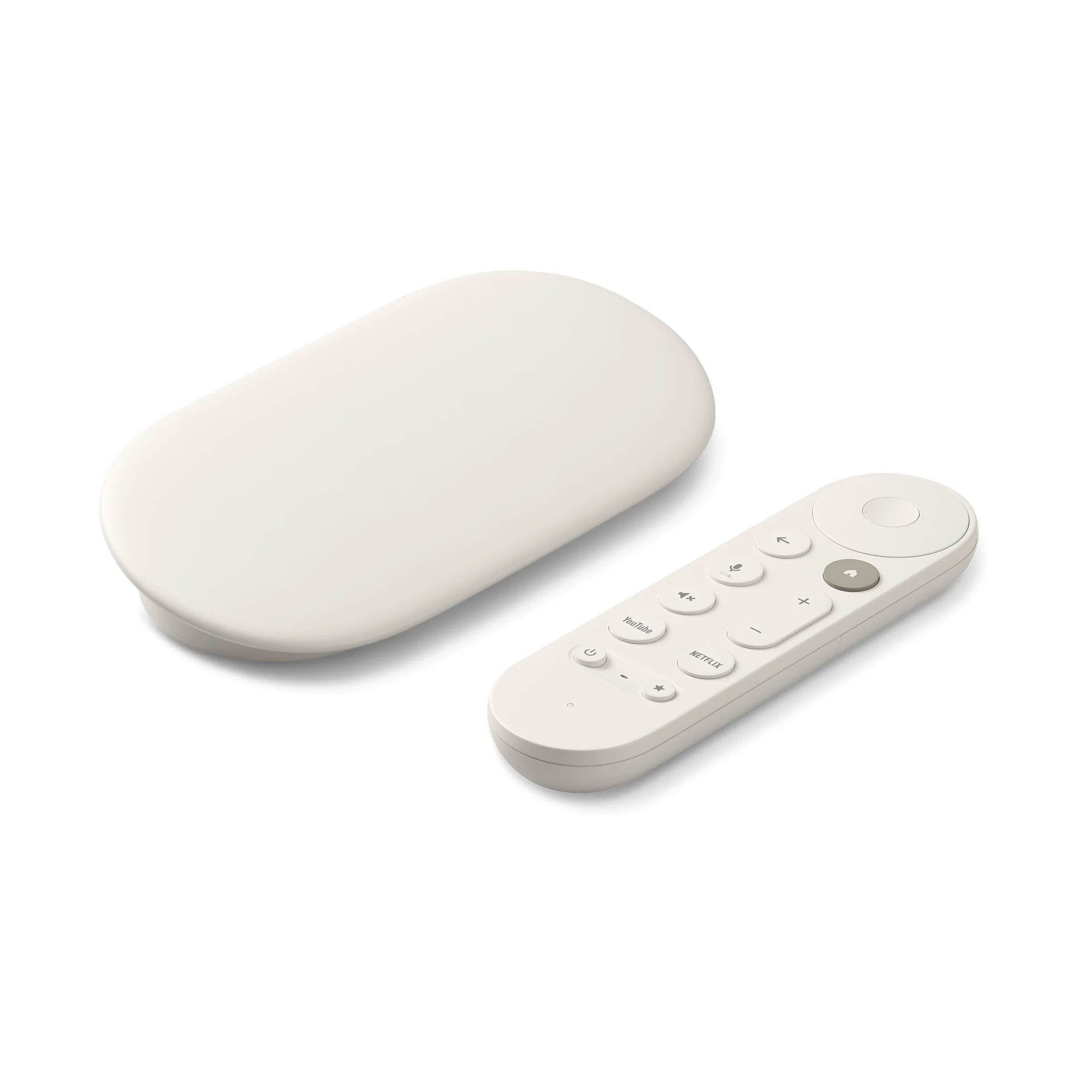 Google Streamer telewizyjny 4K z pilotem głosowym – Netflix, filmy, seriale