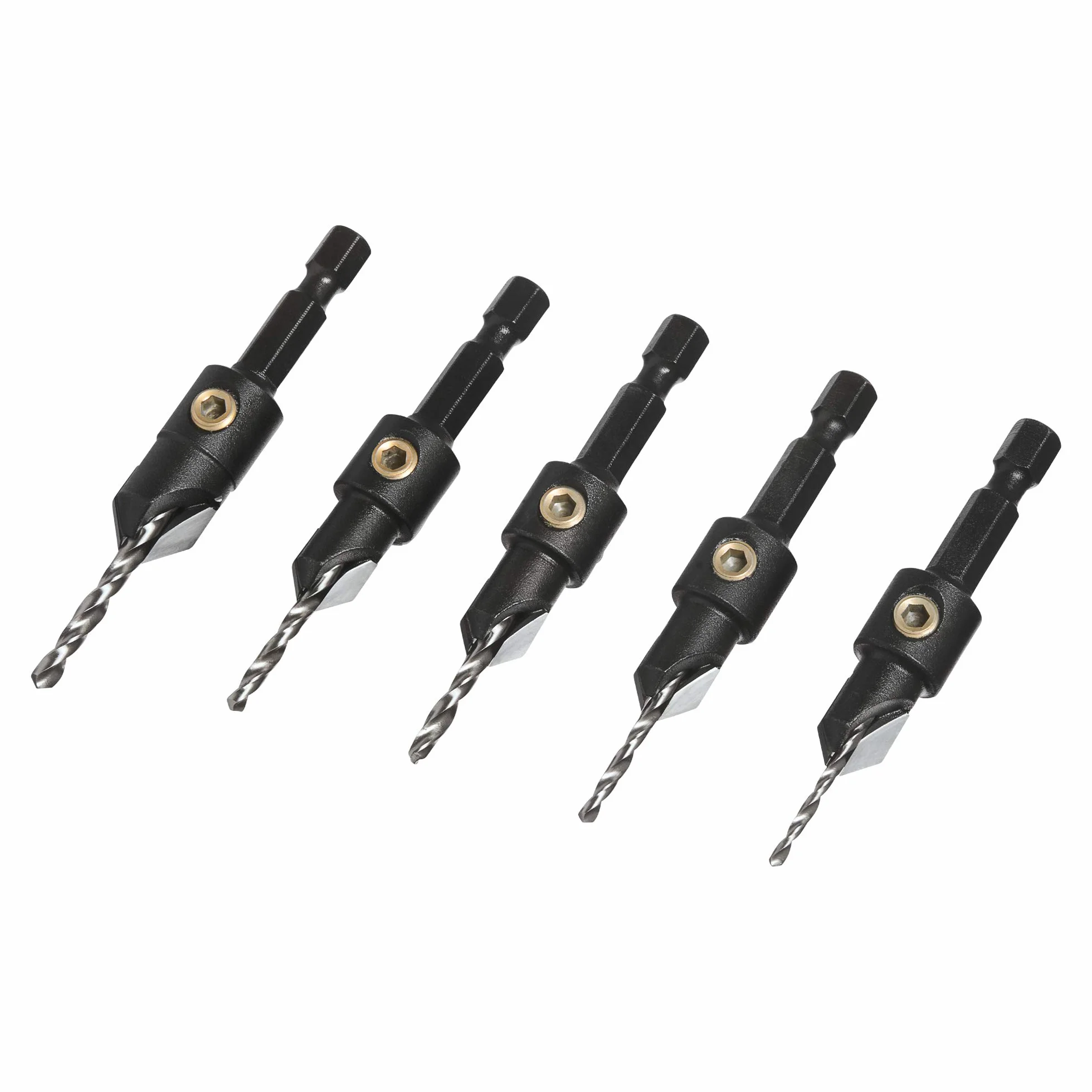 Trend Snappy 5-częściowy zestaw pogłębiaczy TCT, Zawiera 1 x 2,0 mm, 1 x 2,5 mm, 1 x 2,75 mm, 1 x 3,25 mm i 1 x 3,5 mm wiertło,SNAP/CSTC/SET