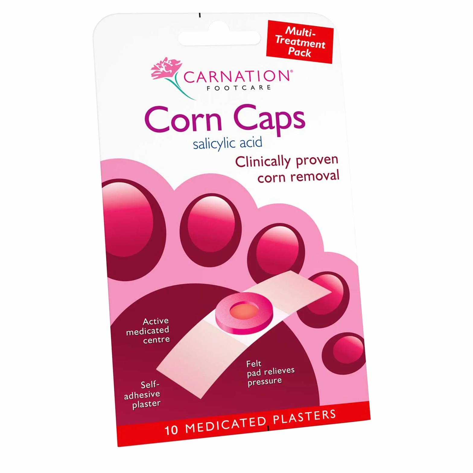 Carnation Footcare Nakładki na odciski x 10