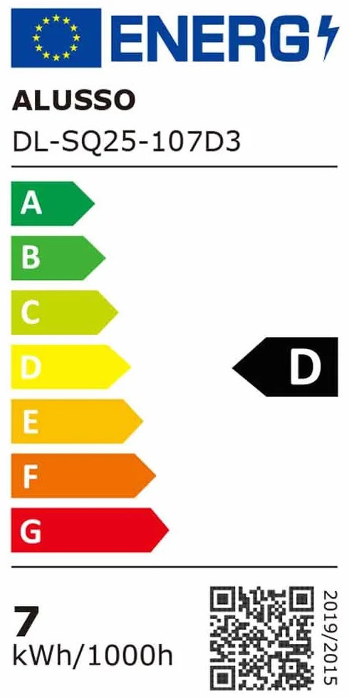 ALUSSO Regulowana Oświetlenie LED Spot 230V 7W Oświetlenie Sufitowe 3000K 4000K 6500K Wodoodporne IP44 Regulowane Wbudowane Oświetlenie Sufitowe do Łazienki, Salonu, Opakowanie 6szt, Okrągłe, Białe