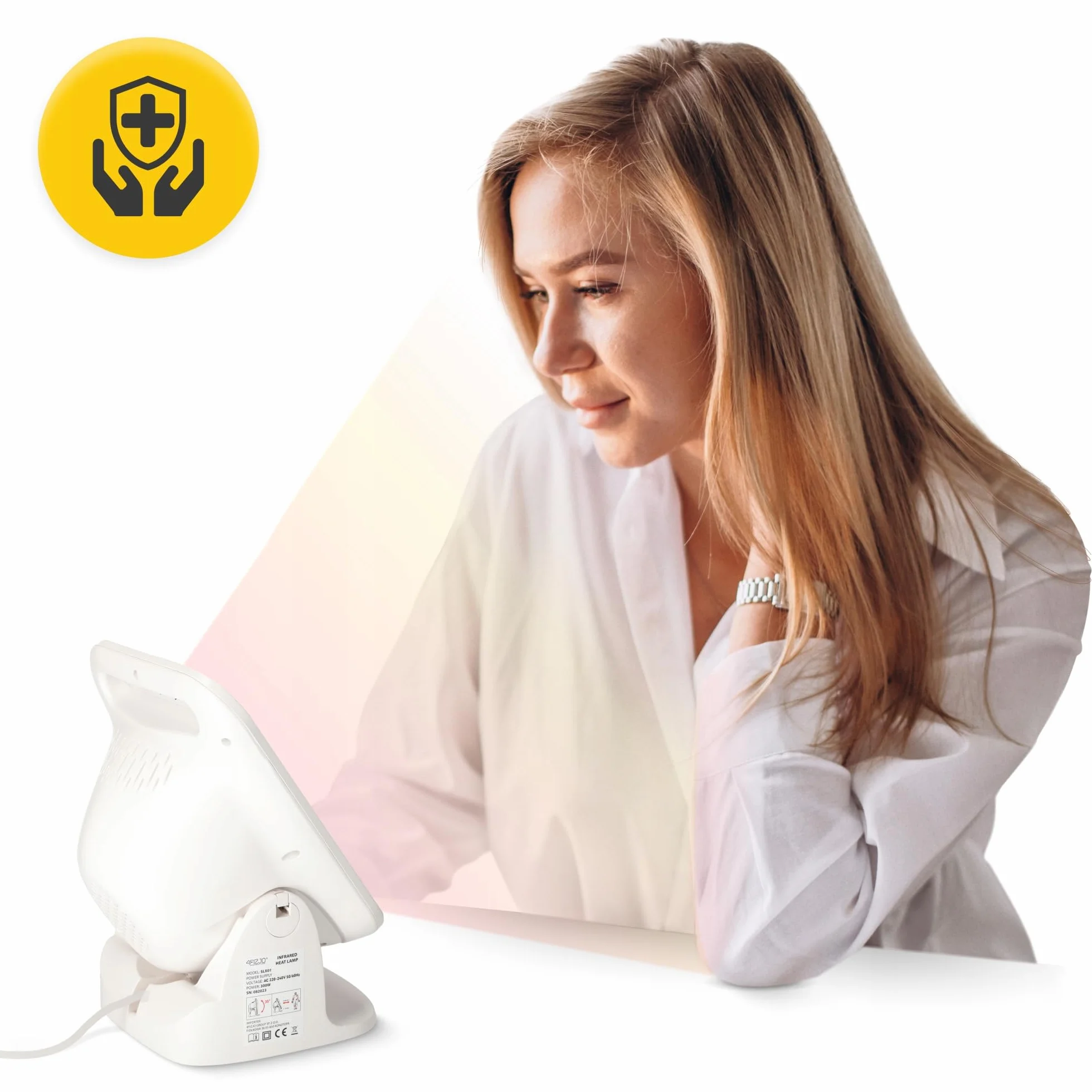 SOLLUX Lampa na Podczerwień Lecznicza Terapeutyczna Promiennik