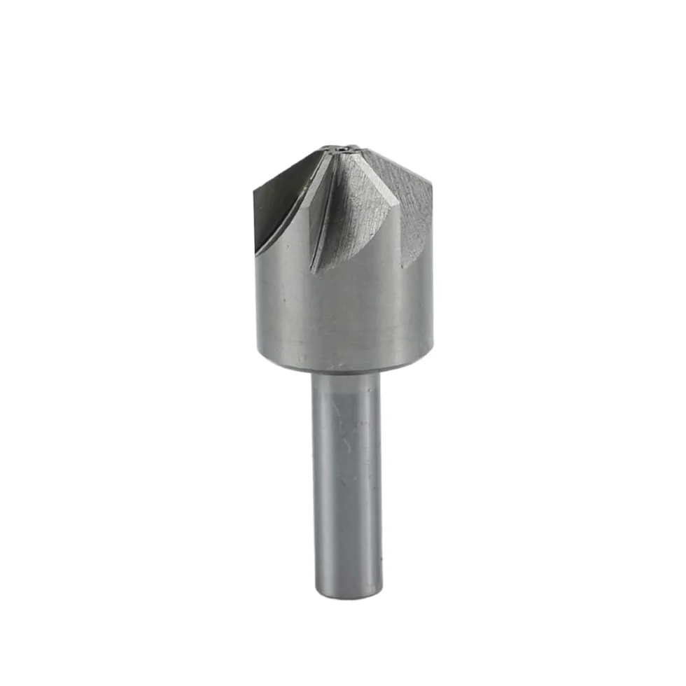 1 sztuk 6-50mm HSS 6/8 flet 60/90/120 stopni fazowanie wiertła rozwiercające bity (6/8/10/12.5/14/16/18/20/22/25/30/32/35/40/45/ 50mm)(35mm(120 Degree))