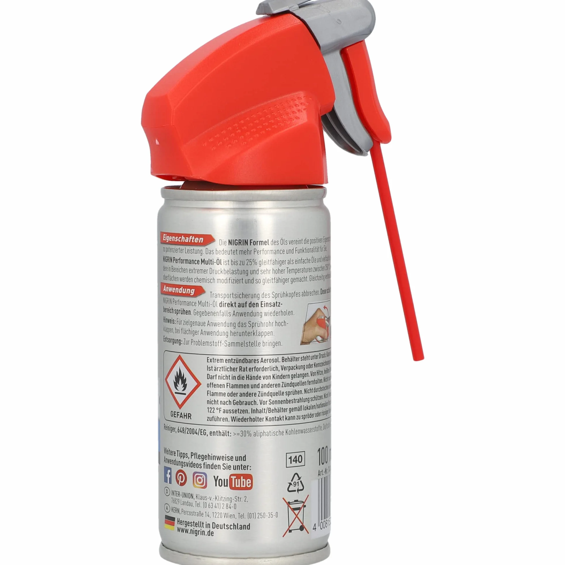 Nigrin 74144 Performance Multi Oil Hybrid, 100 ml