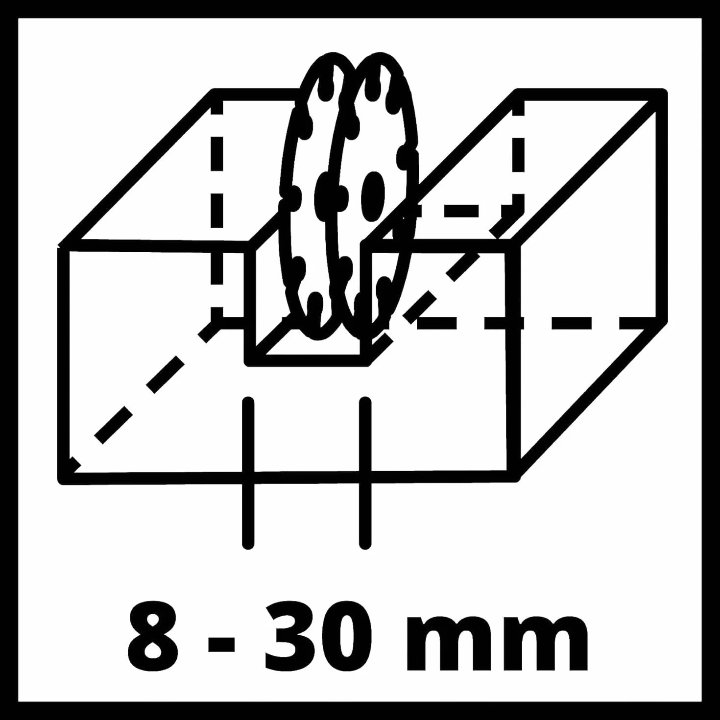 Einhell Bruzdownica TE-MA 1500 1500 W
