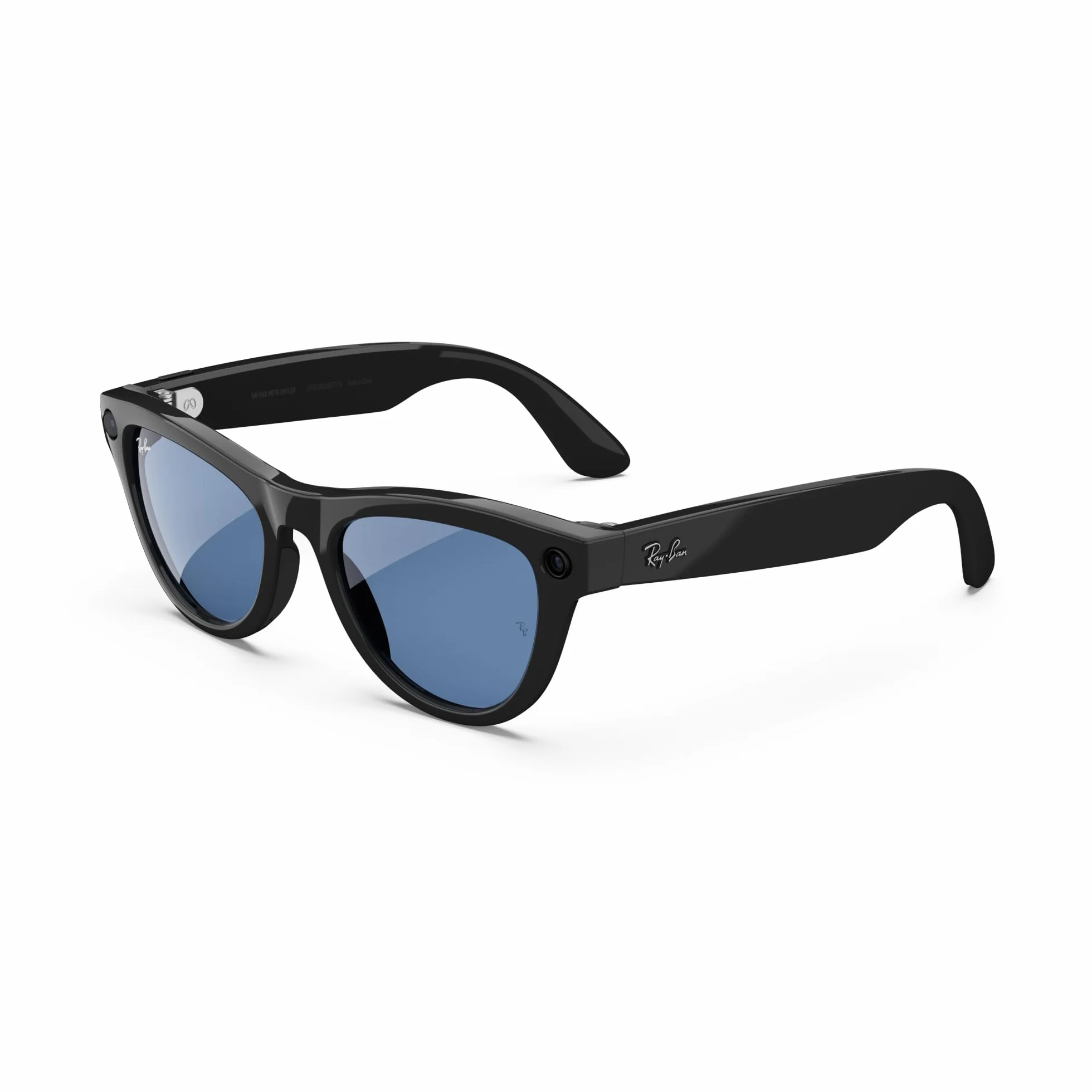 Meta Ray-Ban Wayfarer inteligentne okulary matowy czarny spolaryzowany gradientowy grafit regularne