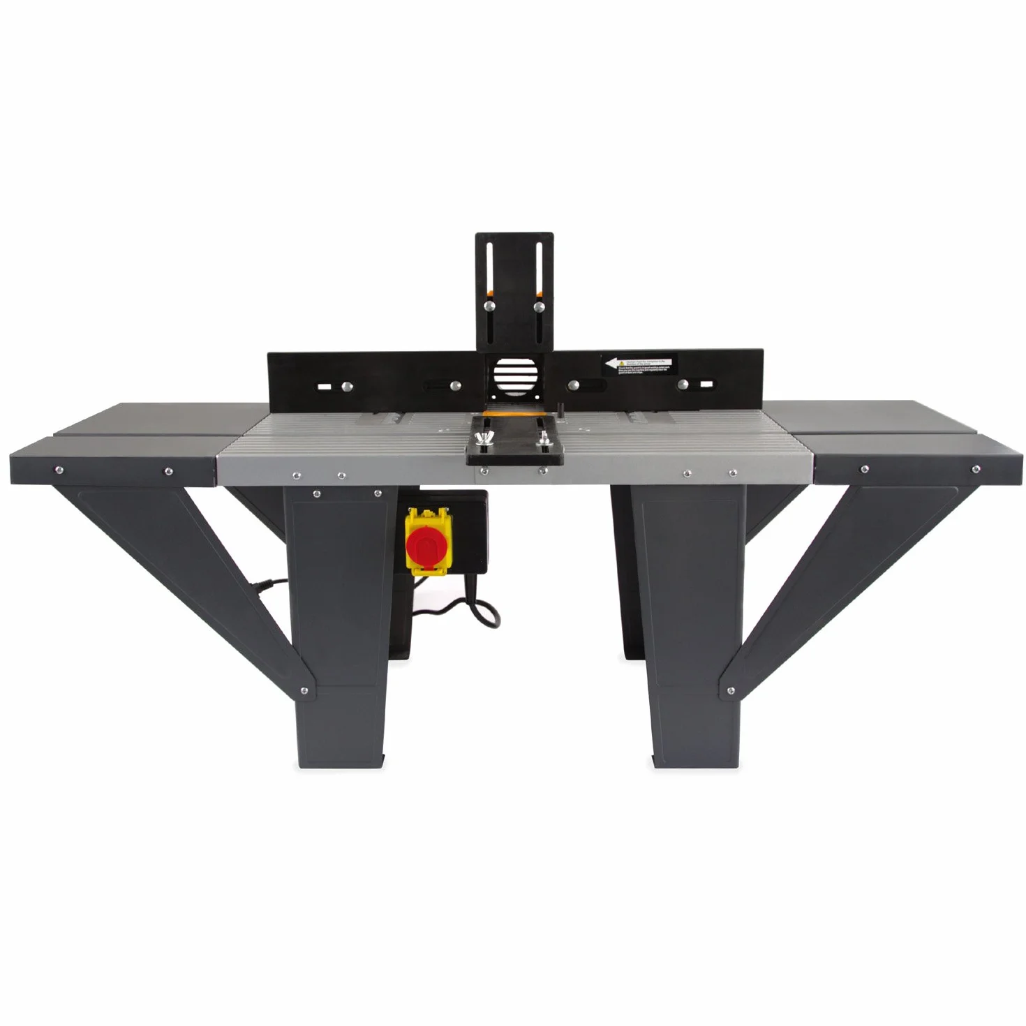 EBERTH Stół do frezarki górnowrzecionowej (stół roboczy 1030 x 360 mm, średnica kosza 155 mm, wysokość robocza 280 mm, obustronne przedłużenie stołu, ogranicznik kątowy, wyłącznik ochronny)