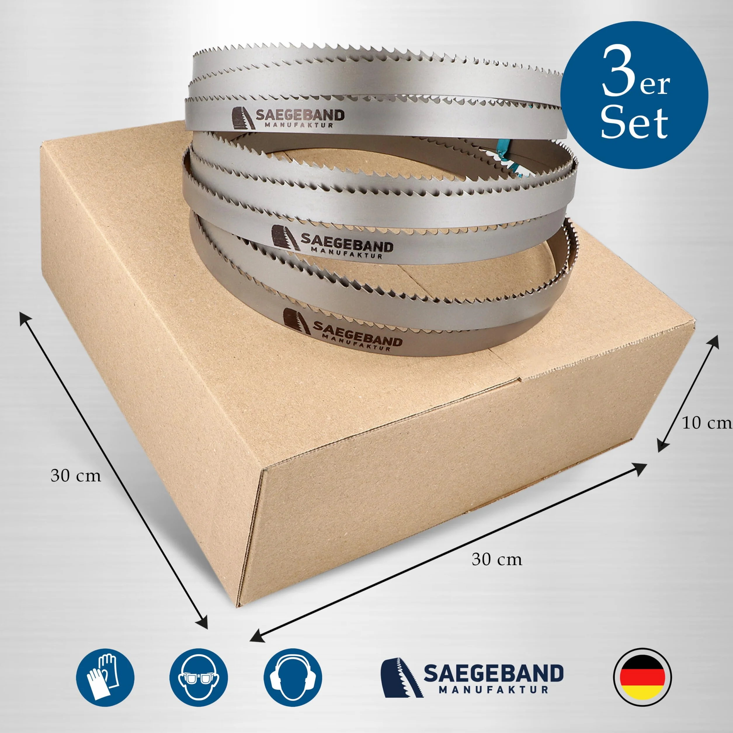 3 x M42 HSS taśma bimetaliczna 2130 x 20 x 0,9 mm z 5/8 ZpZ, brzeszczot do piły taśmowej