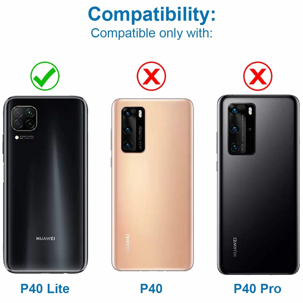 MMOBIEL Uchwyt karty Dual SIM Kompatybilny z Huawei P40 Lite 2020 - Taca karty SIM Mała - w tym pinem SIM - czarny