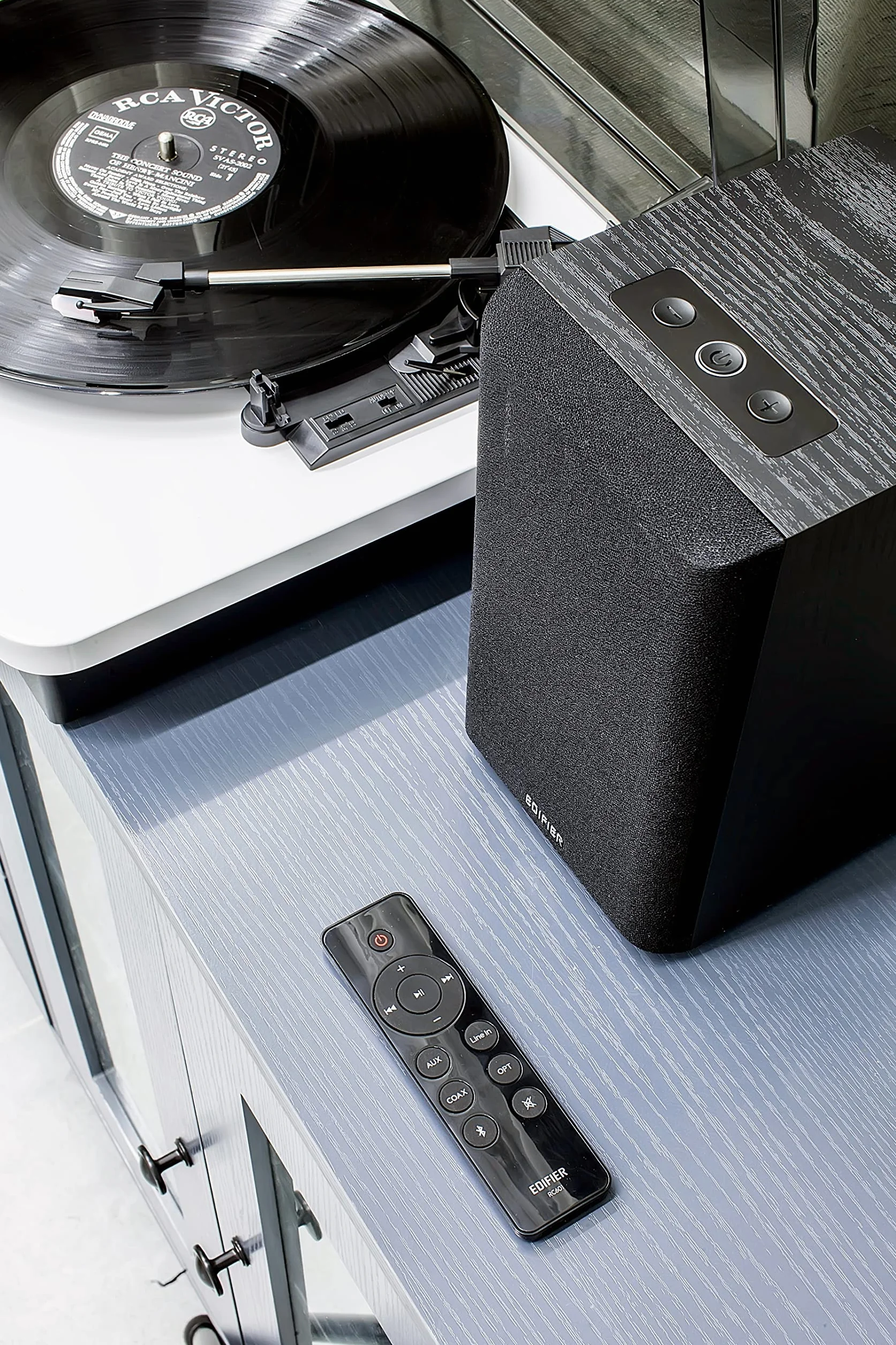 Edifier M601DB 2.1 system kina domowego 110 W Bluetooth V5.1 aptX subwoofer 21 cm