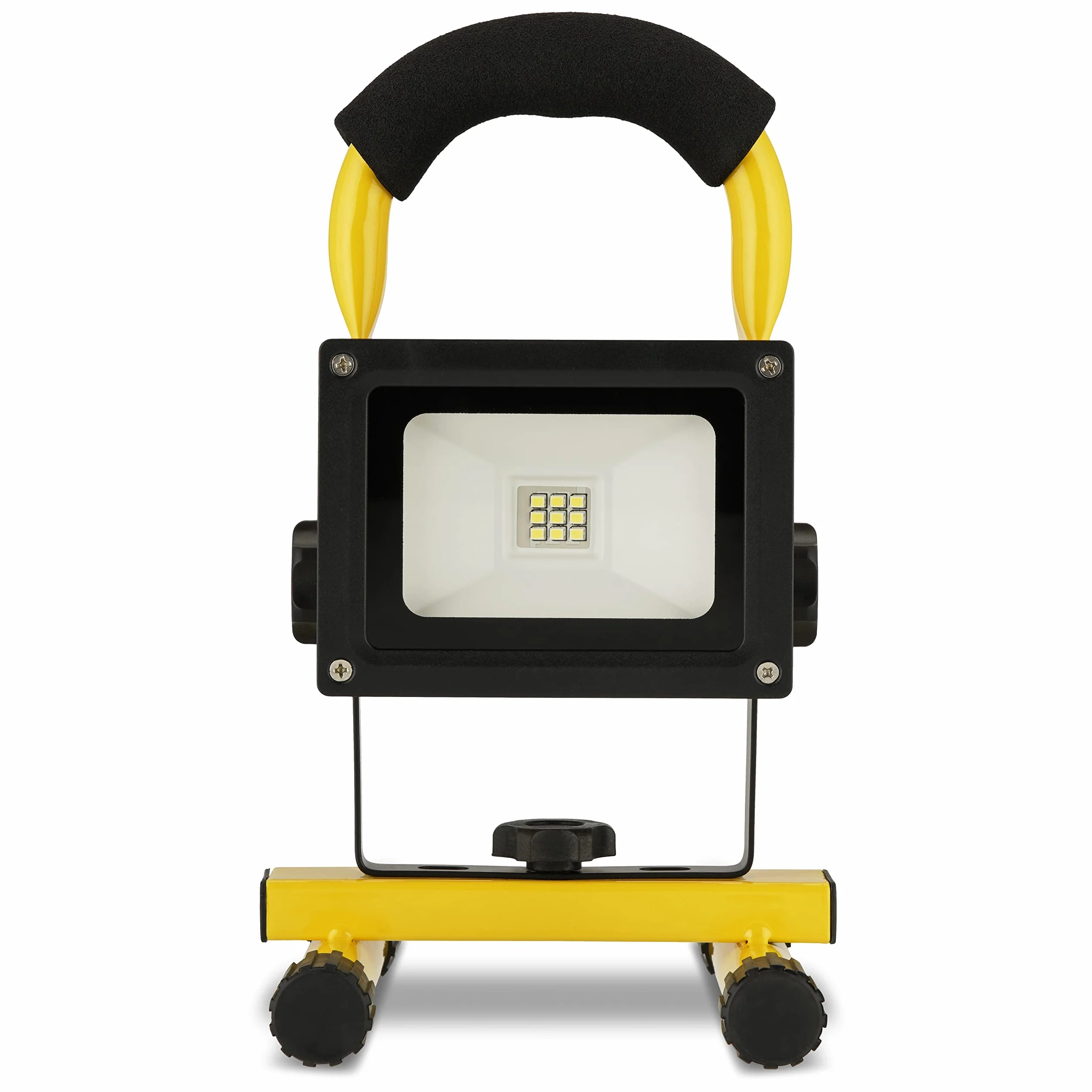 REV SPOT, lampa robocza LED z akumulatorem, 7 W, 600 lm, IP44, czarno-żółta