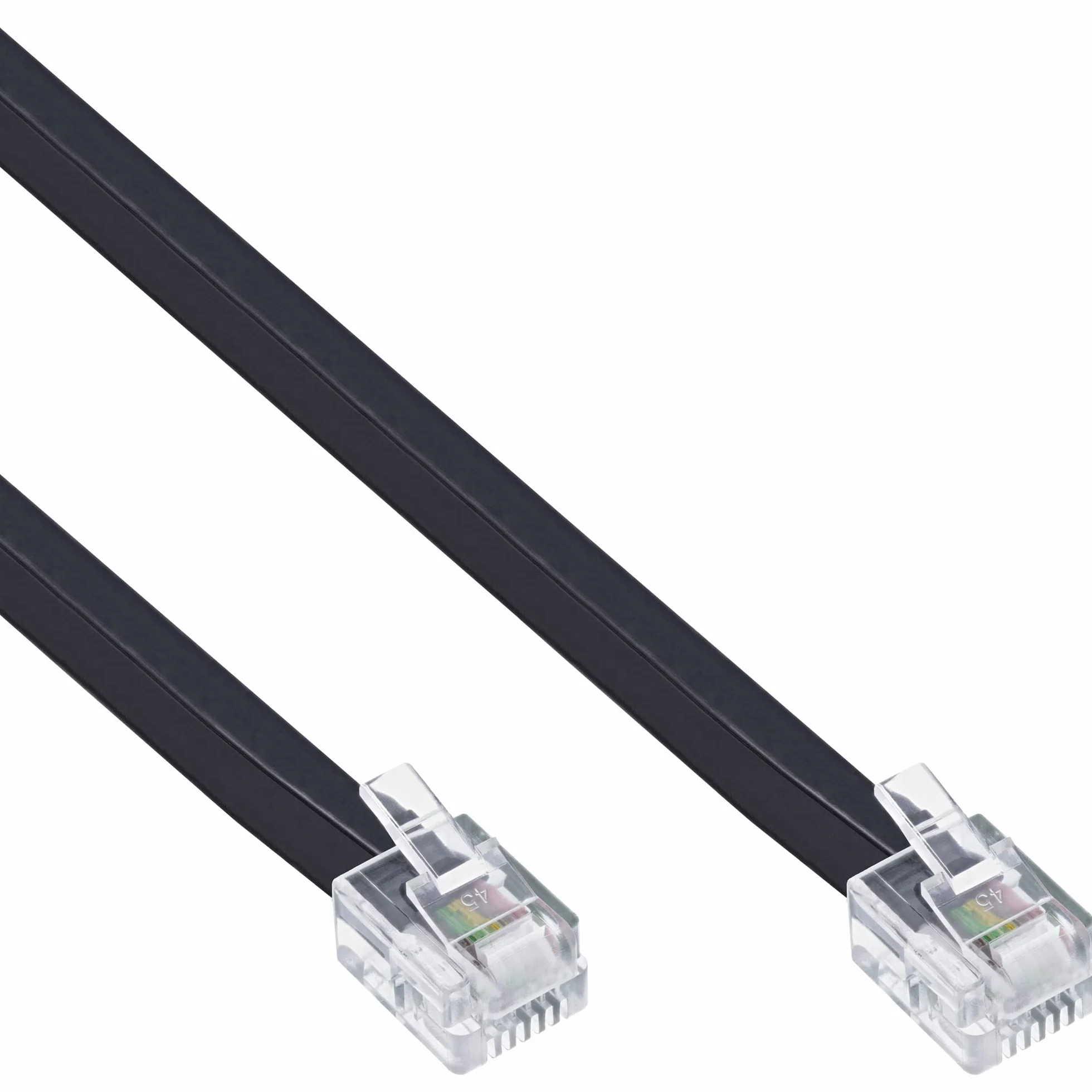 InLine 18845 kabel modułowy RJ12, wtyczka/wtyczka, 6P6C, 5 m