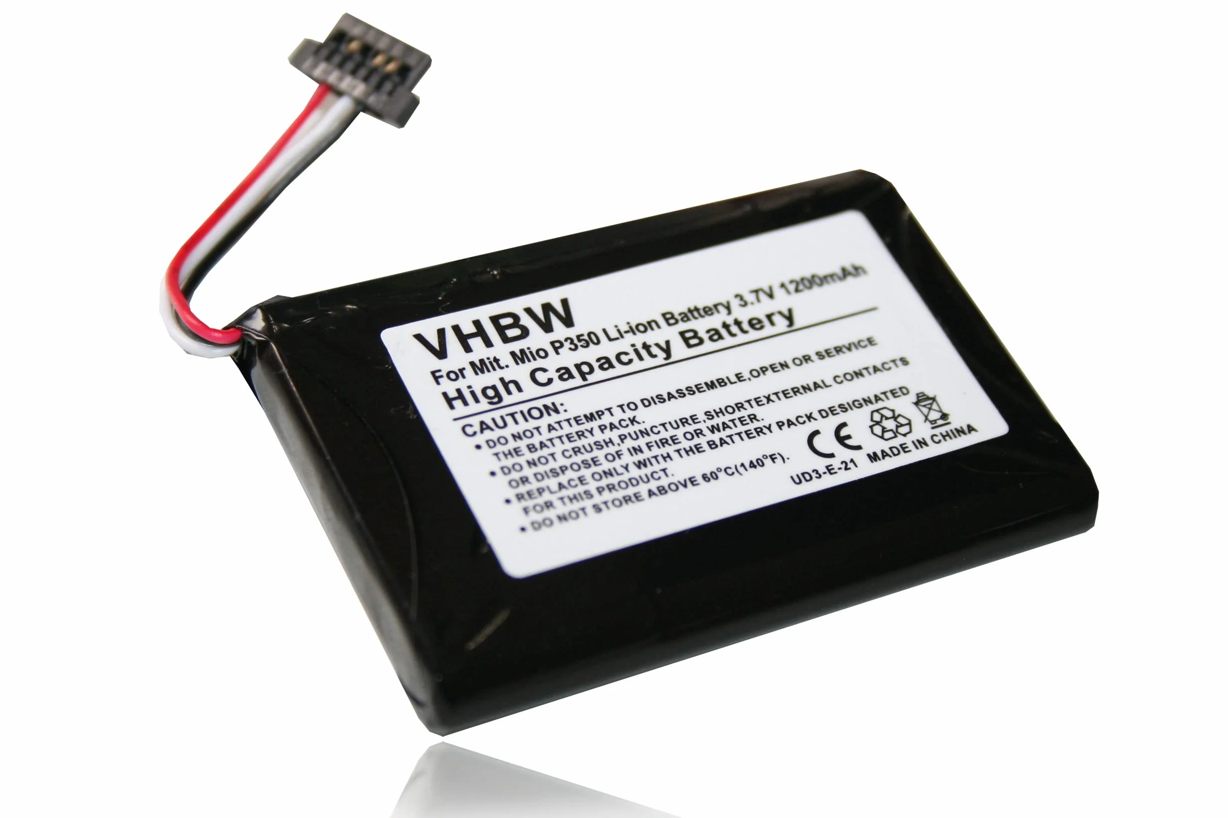 vhbw Bateria zamienna do nawigacji GPS 1200 mAh 3,7 V litowo-jonowa 11-A1 B BPLP720 SJM120