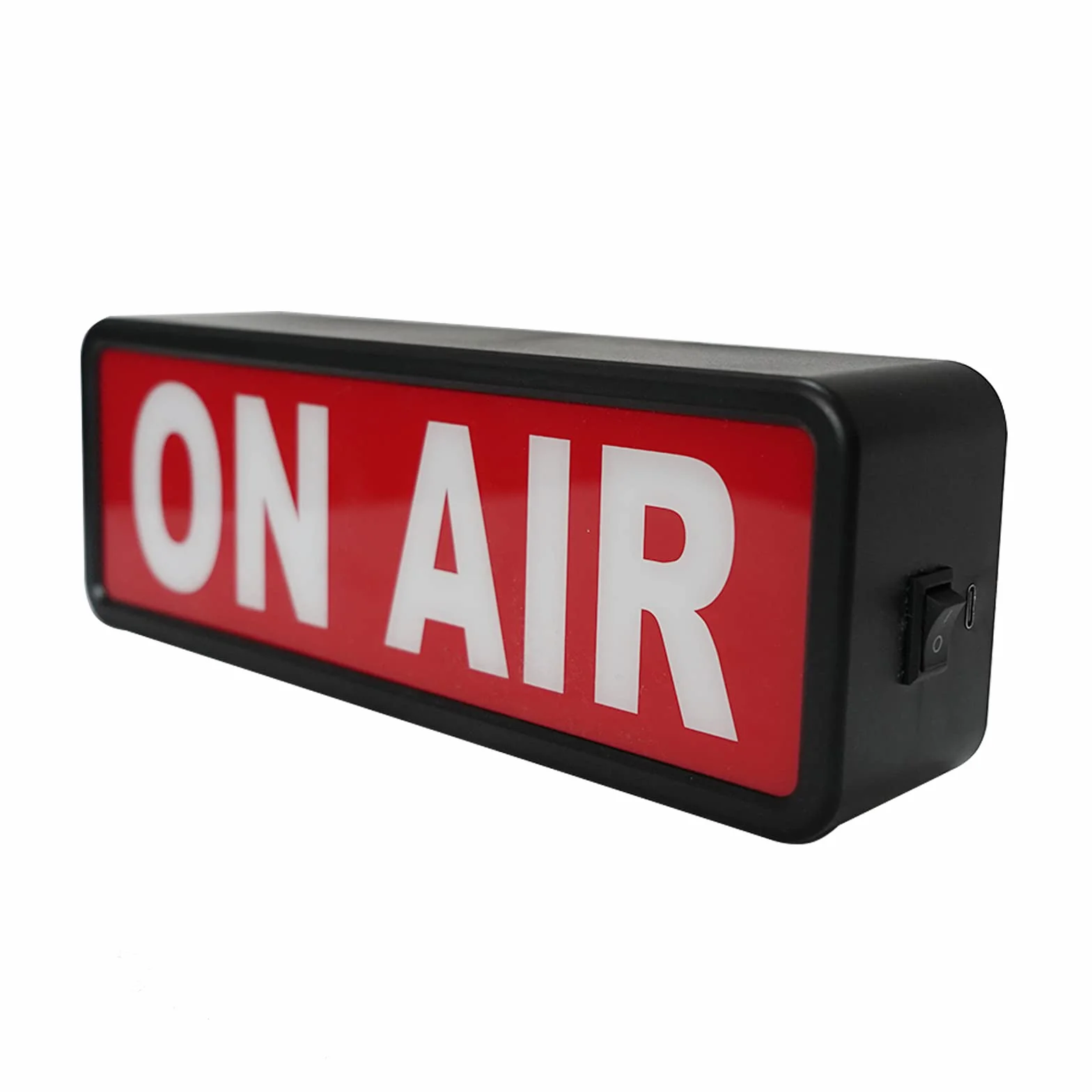 ON AIR Signs Light, Studio LED podświetlane ozdobne proste łatwe włączanie/wyłączanie strzelanie Radio Bar Dekoracja pubu