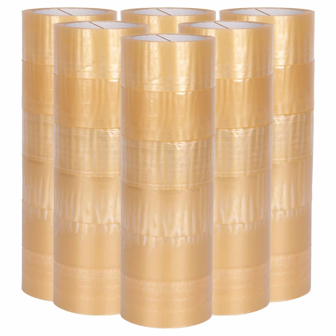 verpacking 36 x taśma klejąca, przezroczysta, cicho rozwijana, 50 mm x 66 mb