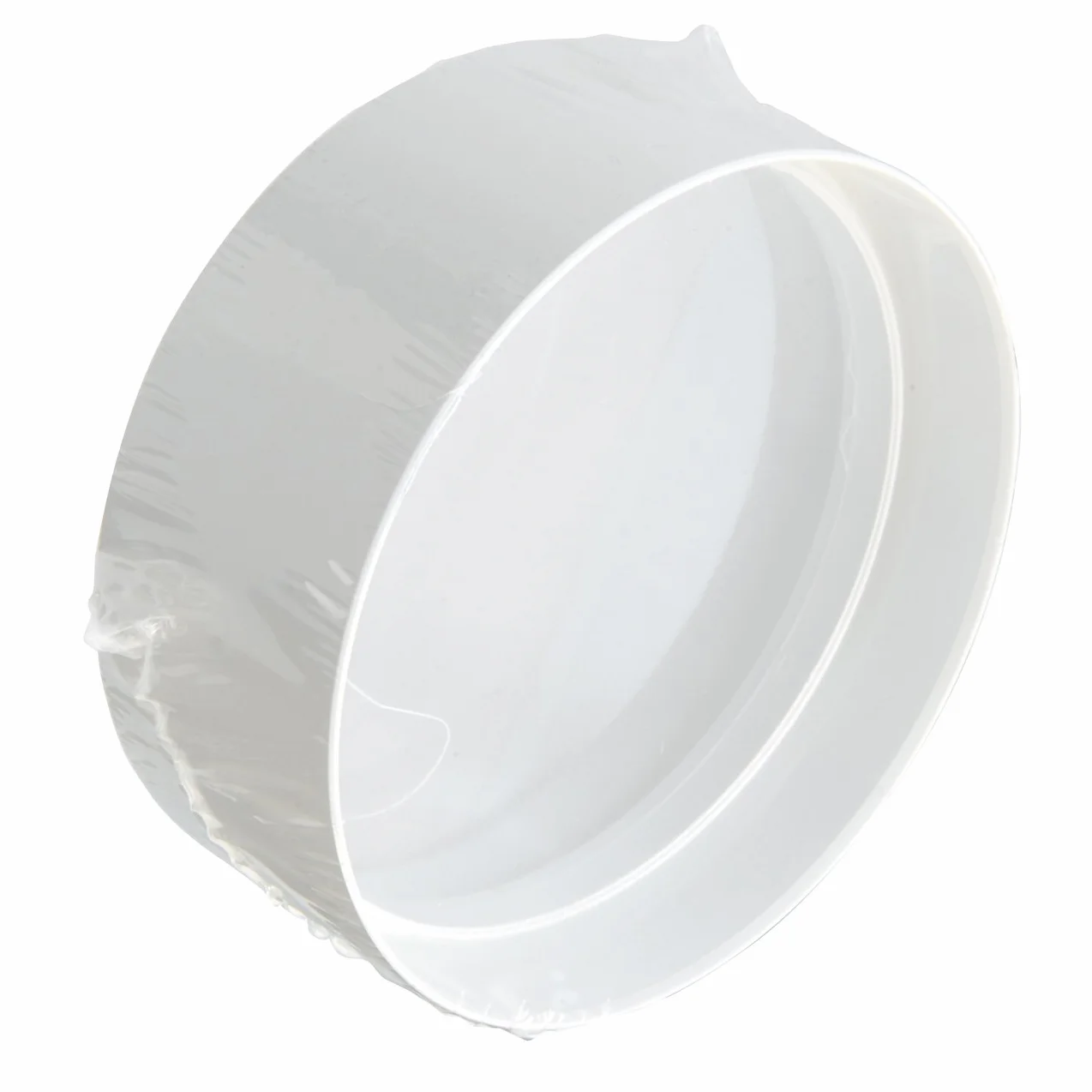 La Ventilazione CG125B ABS kanałowe złącze wentylacyjne, białe, średnica 125 mm
