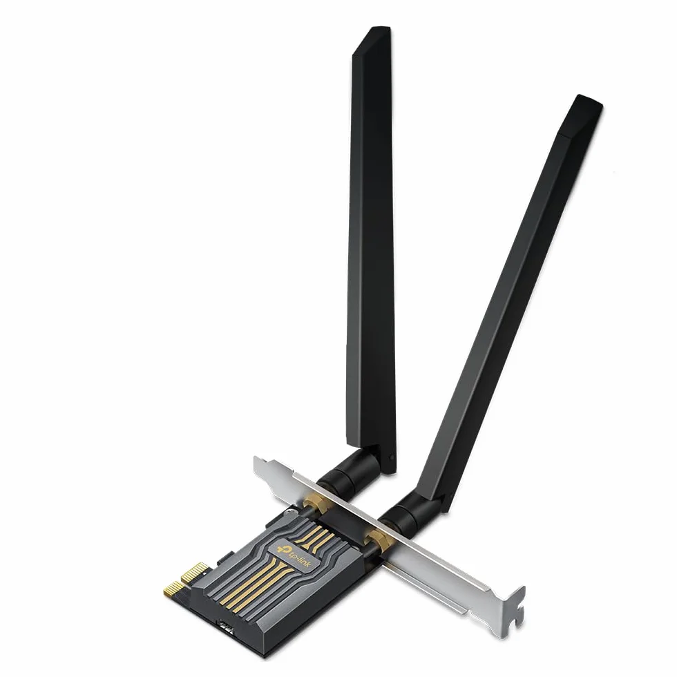 TP-Link Archer TBE400E PCIe Wi-Fi 7 Bluetooth 5.4 Adapter | BE6500 Tri-Band 6 500 Mbps | OFDMA, MU-MIMO, WPA3 | Kompatybilny z Windows 11
