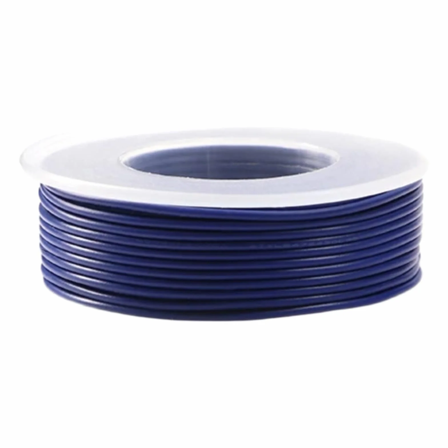 30/28/26/24/22/20/18/16AWG 600V izolowane kable miedziane z gumy silikonowej (niebieski; 1 rolka; 22AWG 10 m na rolkę)