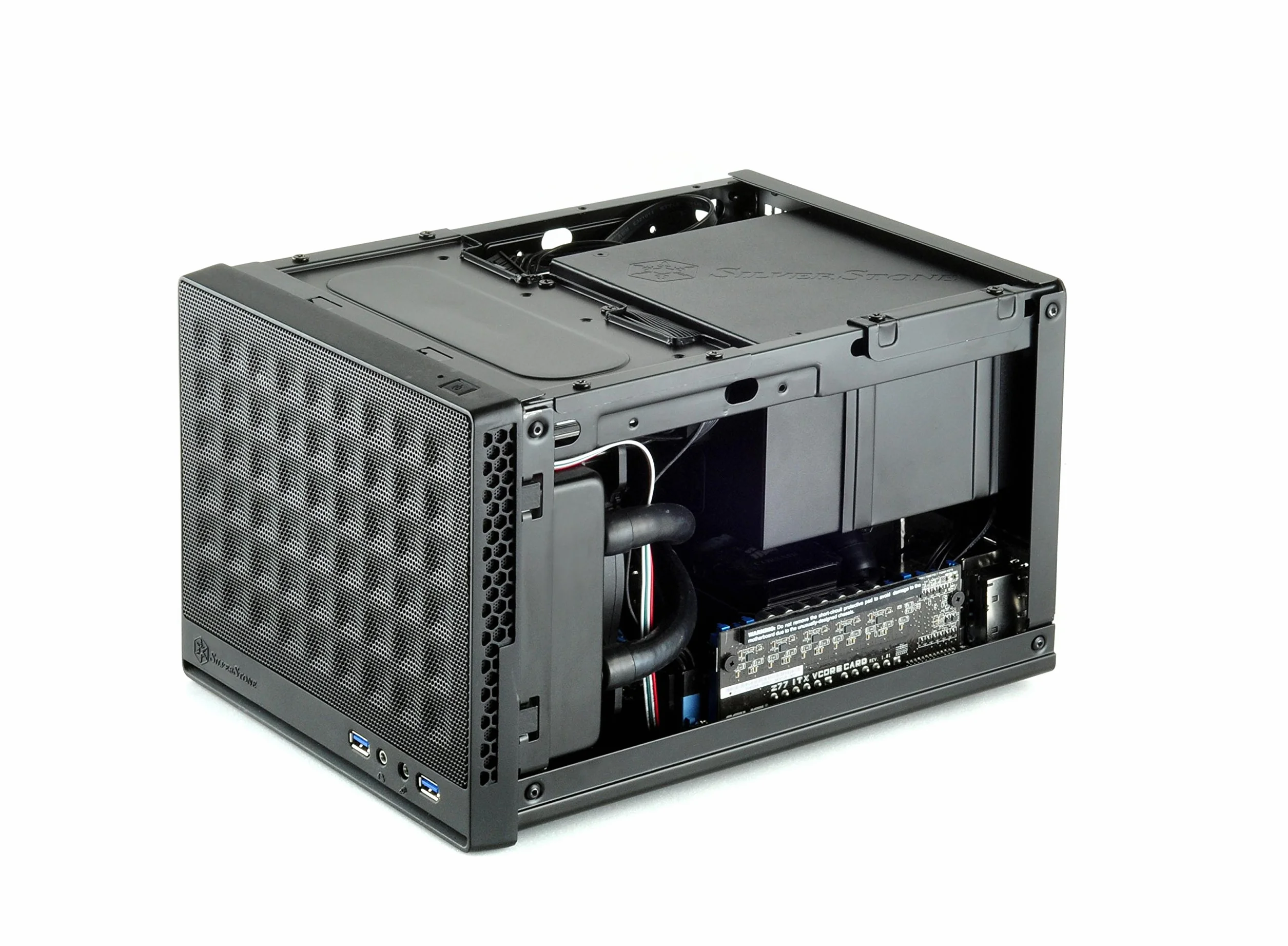 Silverstone Technology Sugo Mini-Itx SST-SG13B Obudowa Komputerowa, Czarny, Mini-ITX