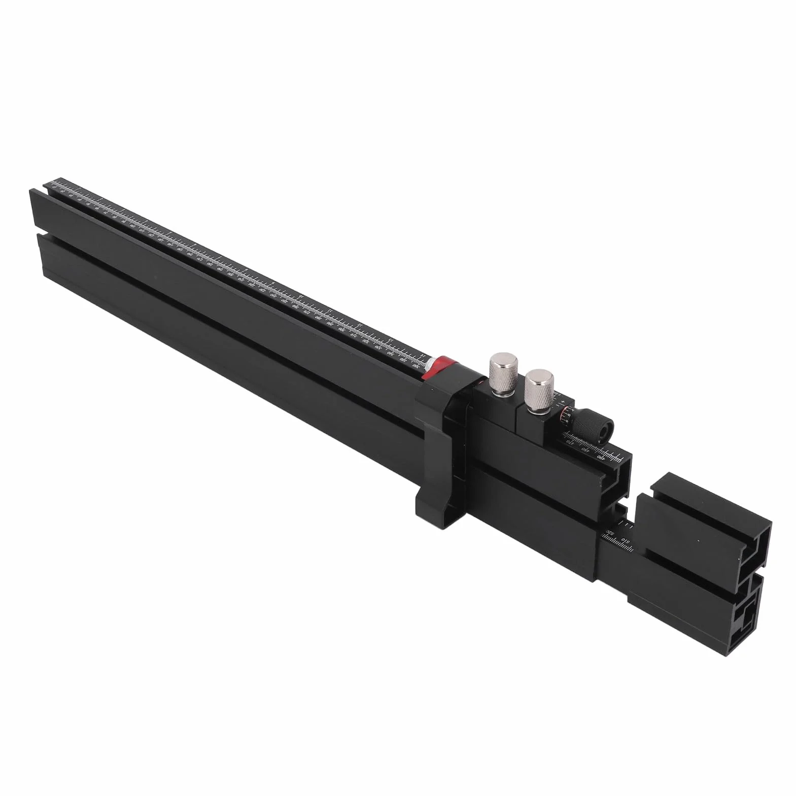 Ogrodzenie ze Stopu Aluminium ze Stopu Aluminium 500-900 Mm Regulowana długość skalą metryczną i imperialną do pił Stołowych Obróbka Drewna i Mebli