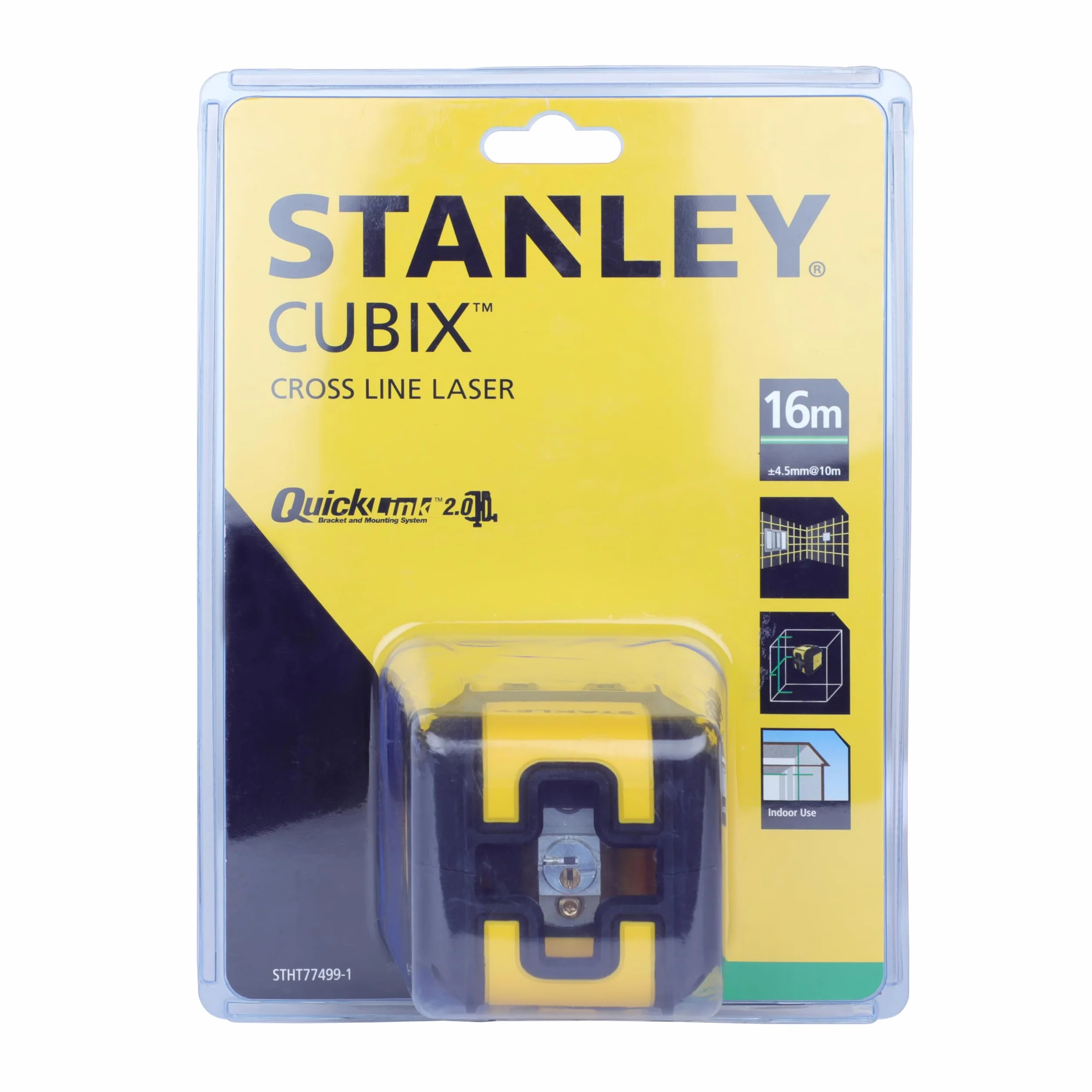 Stanley, Laser krzyżowy Cubix zielony, budowlany, STHT77499-1