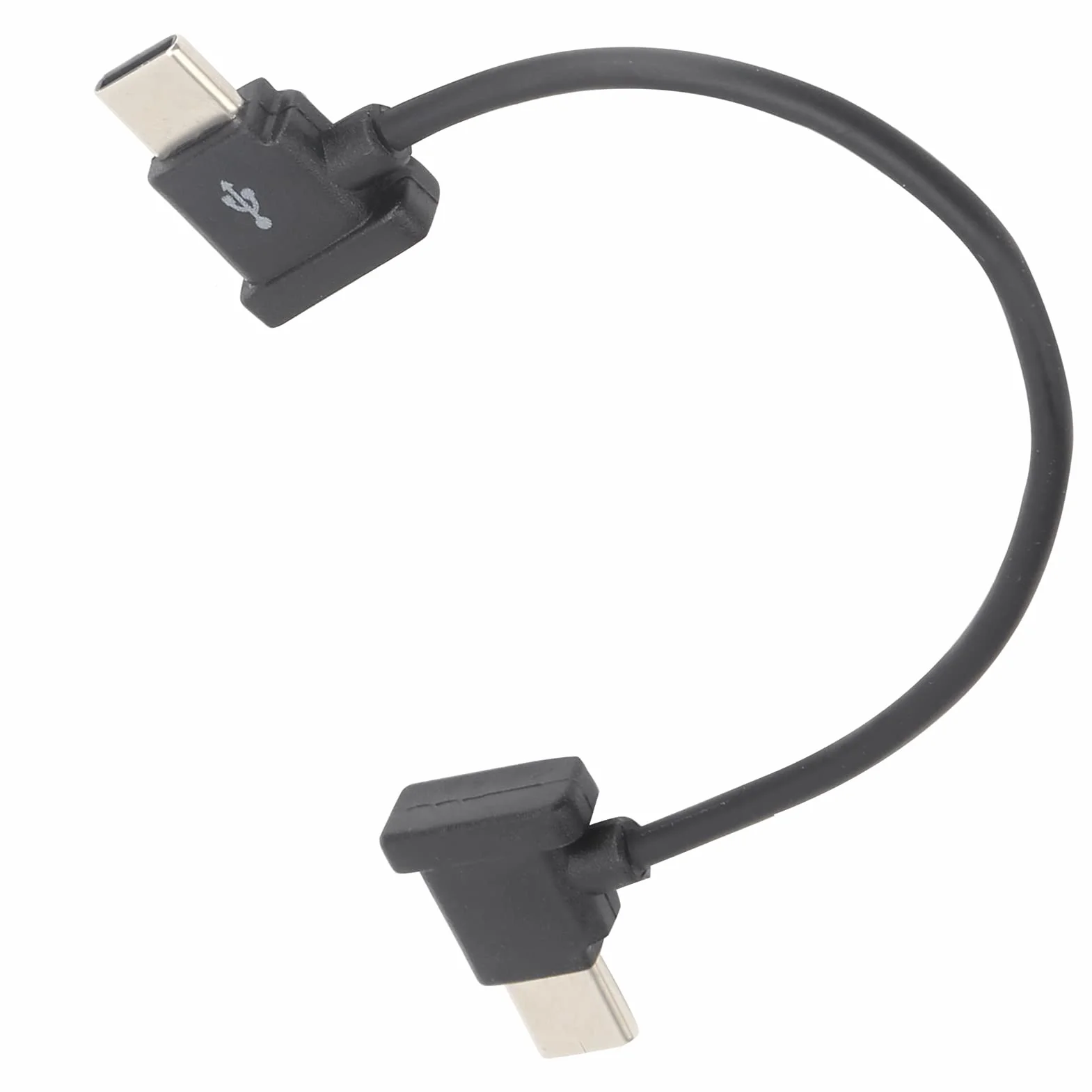 Yosoo Health Gear Kabel do transmisji danych 15 cm typ C do typu C, kabel danych typu C, pleciony OTG do D JI Air 2 Mini 2 Drone