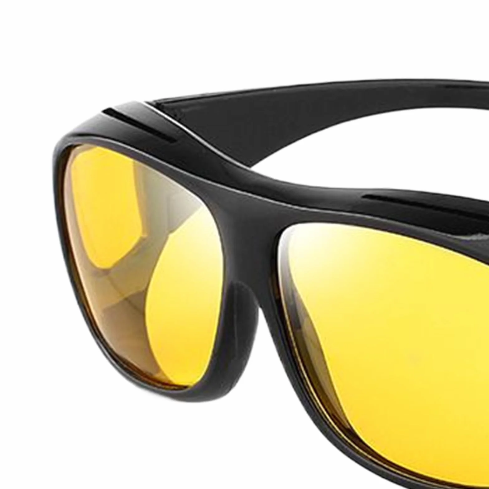 Okulary nocne do jazdy, ergonomiczne dopasowanie, wiatroszczelne, antyrefleksyjne okulary do jazdy nocą, dla mężczyzn i kobiet, osób starszych, piasek, deszcz, mgła, zmierzch, spacery, jazda na