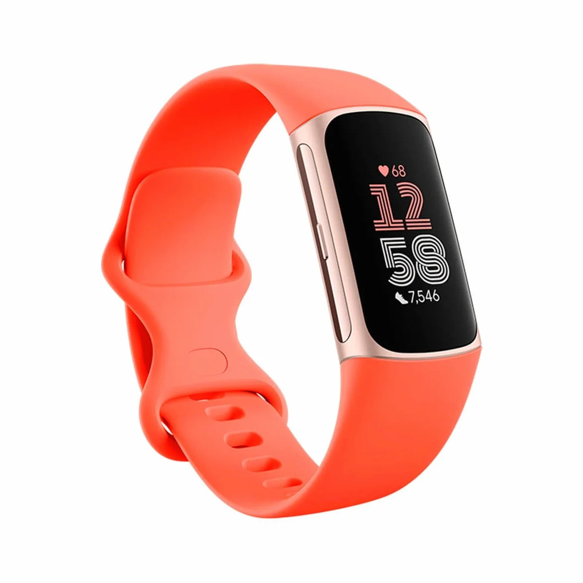Fitbit Uniseks Charge 6 GA05184-EU Monitor Aktywności, Koralowy, 1,54"