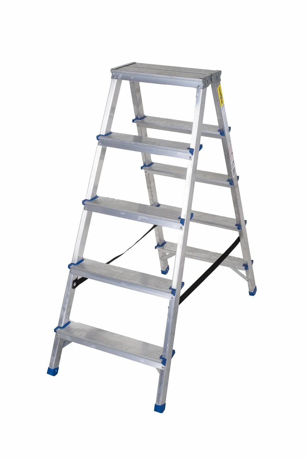 Drabest SERIA PRO 2x5-Stopniowa Aluminiowa Dwustronna Drabina 150 KG 46x110x16 cm