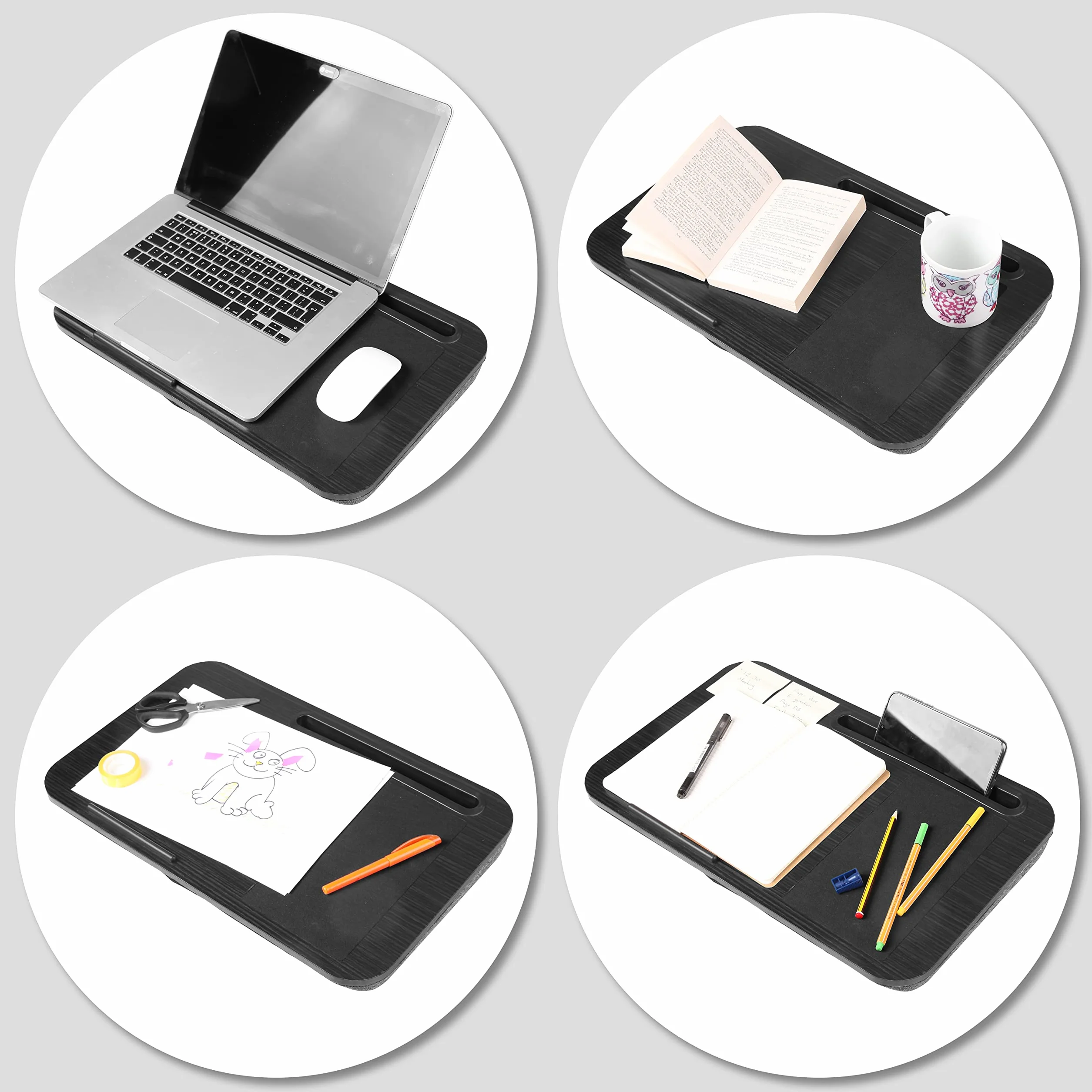 Duronic DML422 Podkładka pod laptop poduszka lekka na kolana i do łóżka miękka