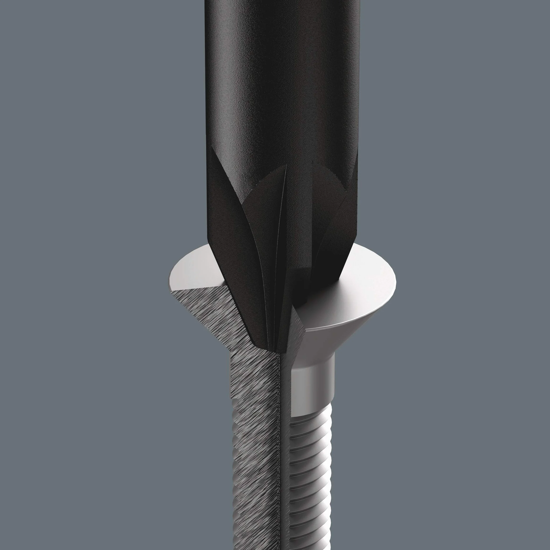 Wkrętak precyzyjny krzyżakowy Pozidriv PZ0 x 60 mm z końcówką BlackPoint 2055 Wera
