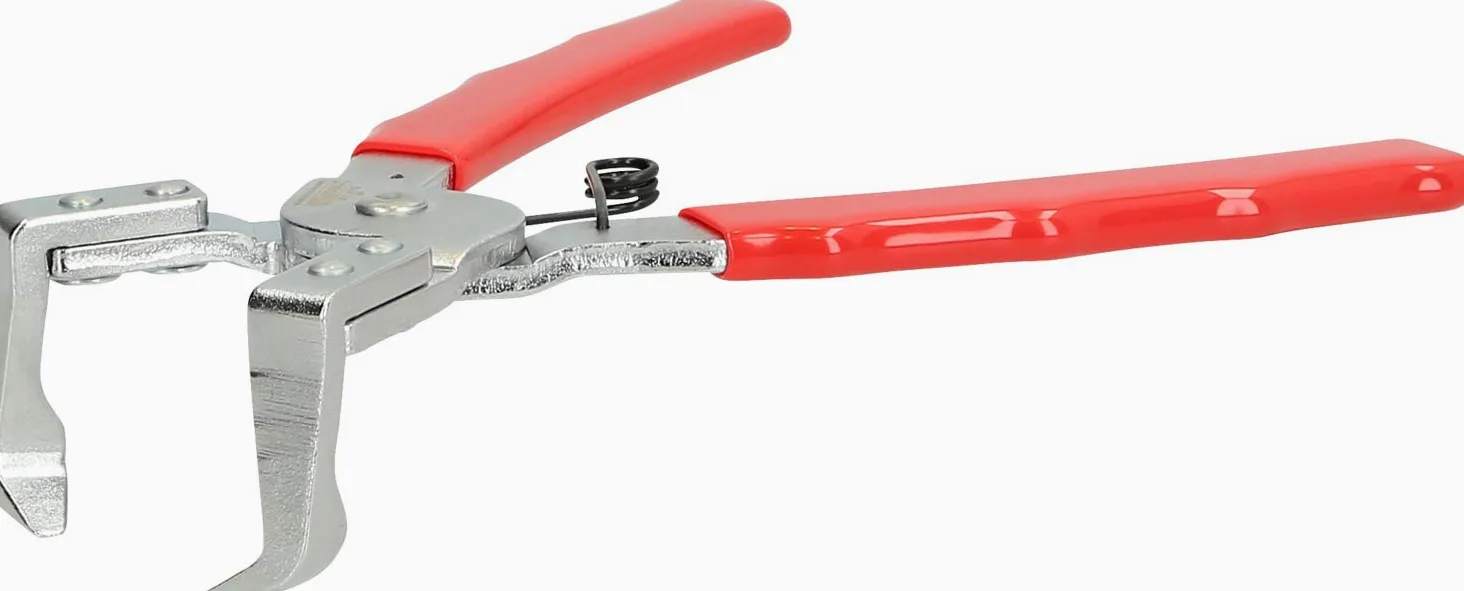 KS Tools 911.8182 Obcęgi do klipsów, wygięte