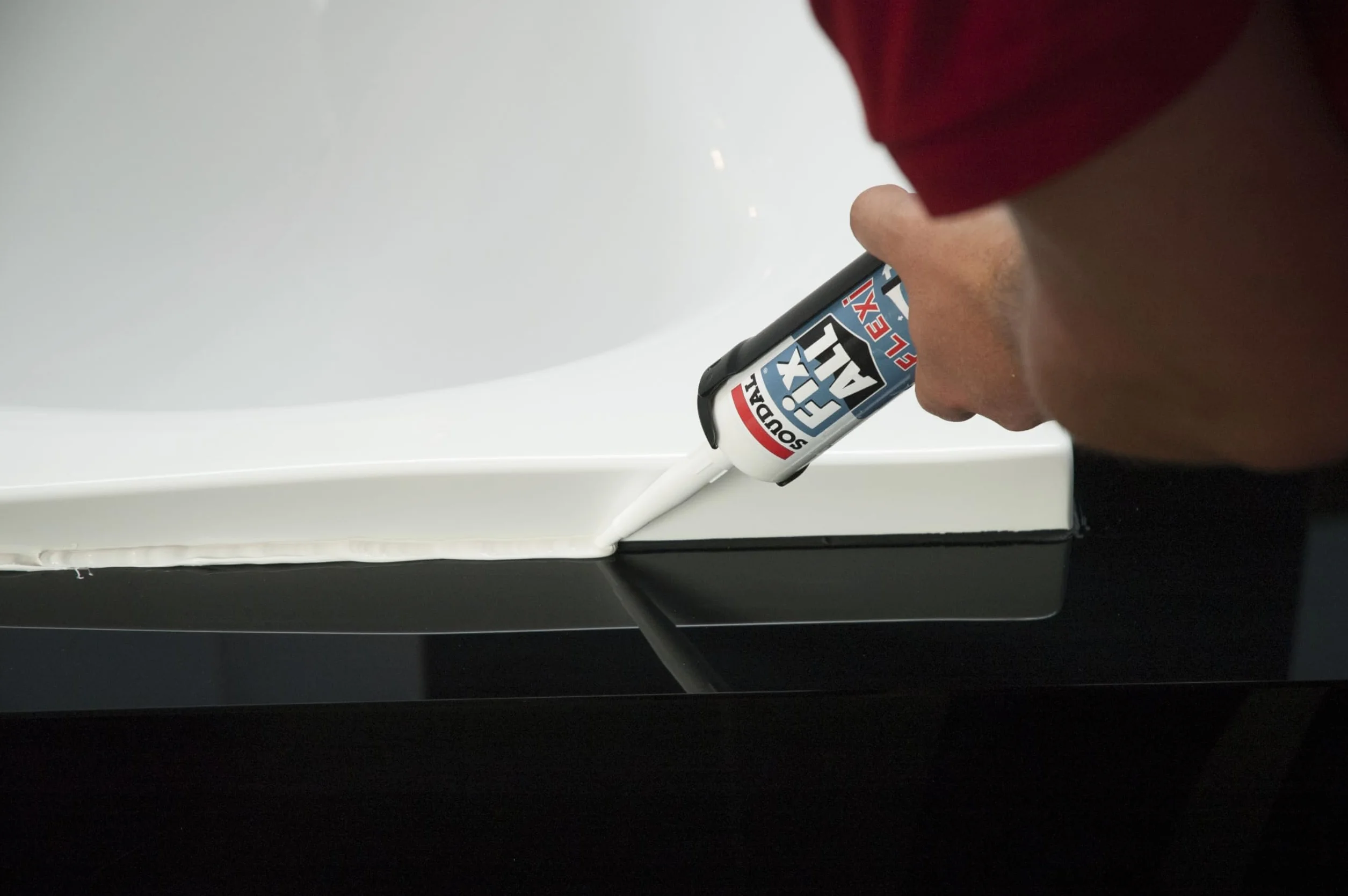 Soudal 105593 Fix All Flexi, uniwersalny klej, 470 g, biały, z dyszą zaciskową