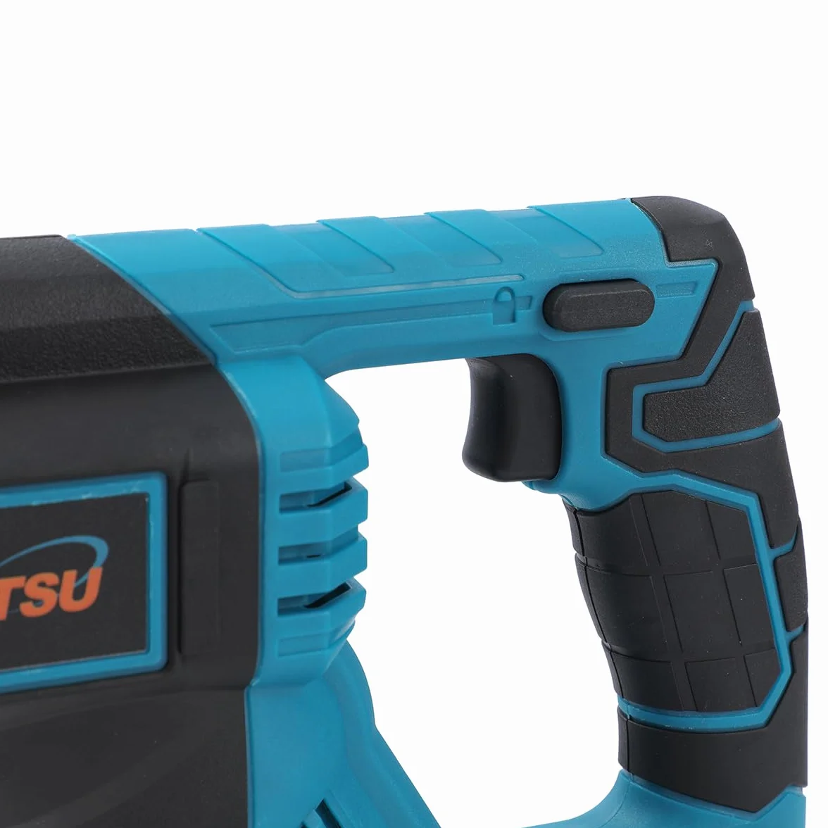 KATSU FIT-BAT akumulatorowa piła szablasta 21 V z akumulatorem 3,0 Ah i ładowarką, 4 brzeszczoty, długość skoku 28 mm, zmienna prędkość, wymiana ostrza, idealna do cięcia metalu i drewna
