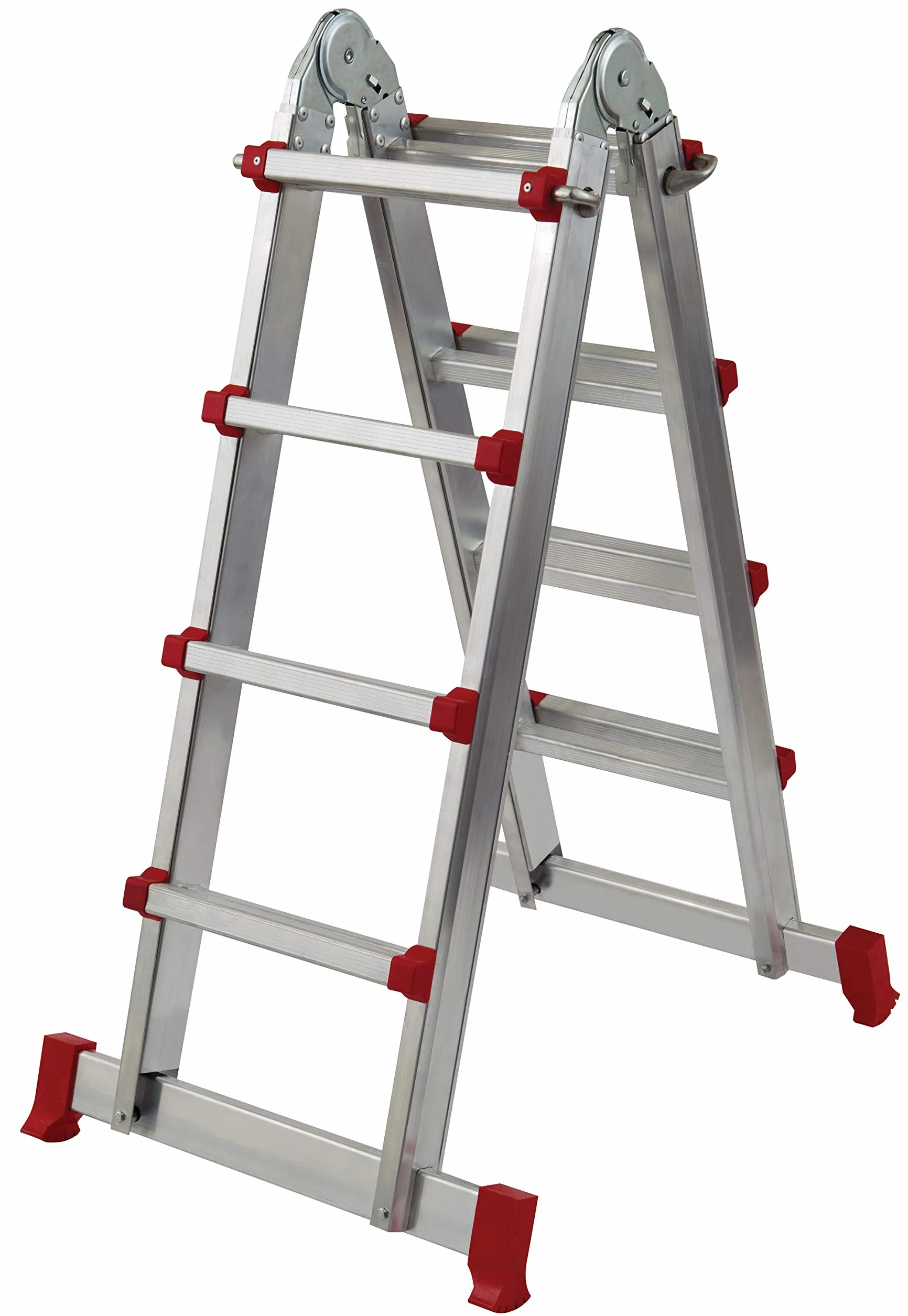 Homelux 825039 drabina uniwersalna, aluminium, 3 + 4 stopnie, 8,5 kg