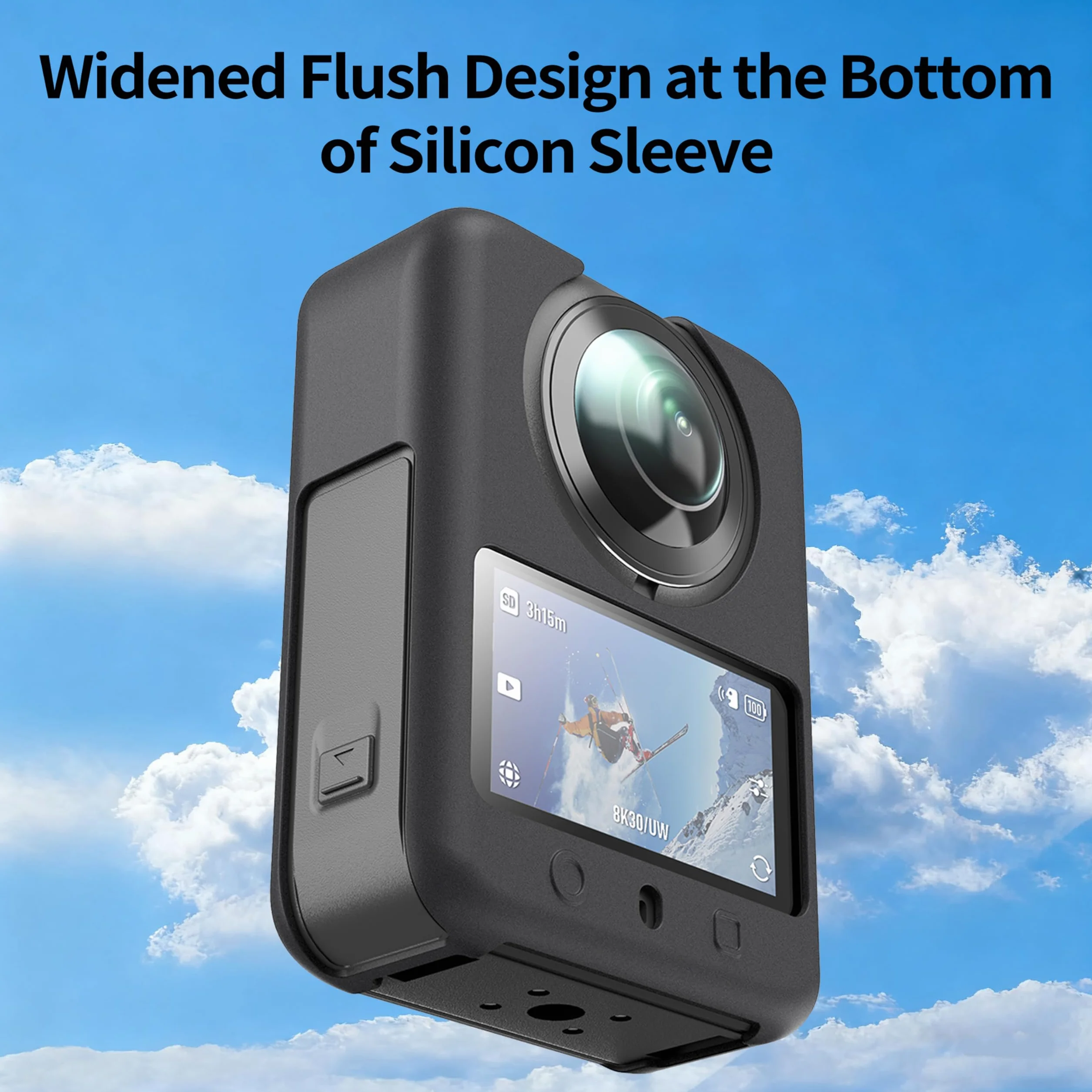 Silikonowe etui ochronne do DJI Osmo 360, odporne na uderzenia