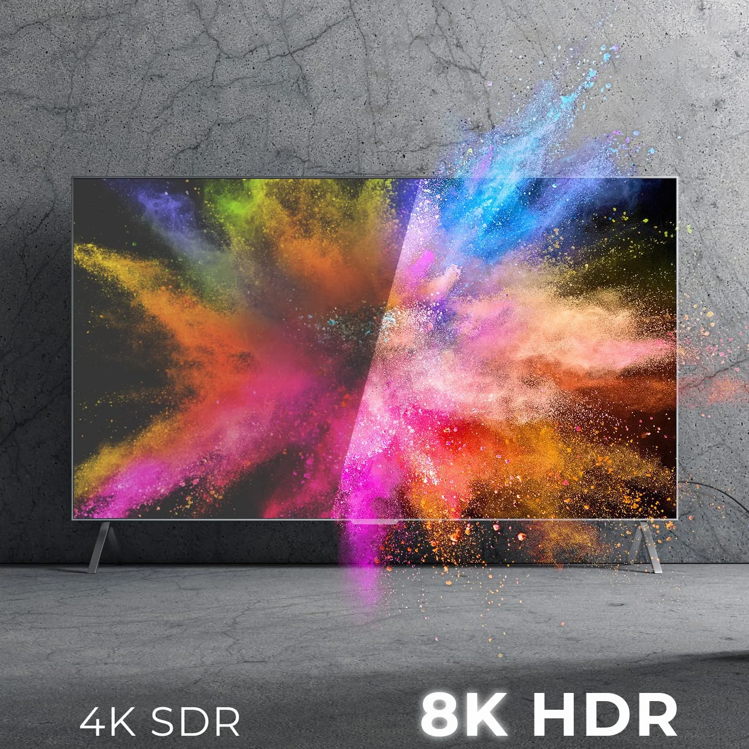 deleyCON Adapter Mini HDMI 8K@60Hz 4K@120Hz UHD Aluminium HDMI 2.1 48 Gb/s Szary Czarny