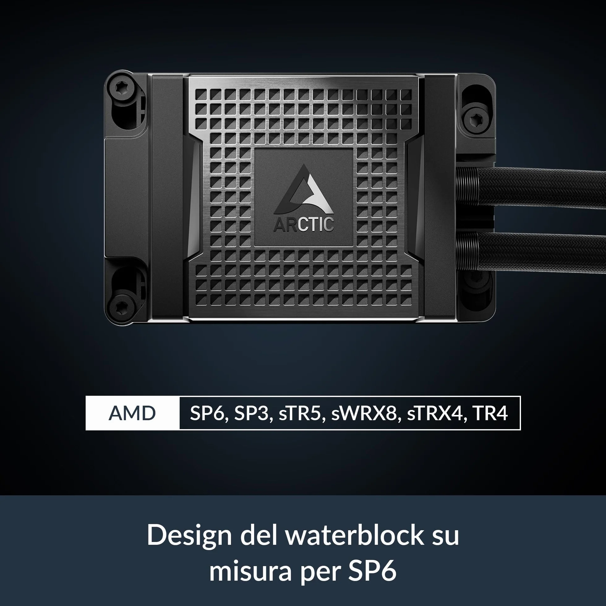 ARCTIC Liquid Freezer WS360-SP6 Chłodnica AIO AMD SP6 sTR5 3x P12 Pro CO PWM