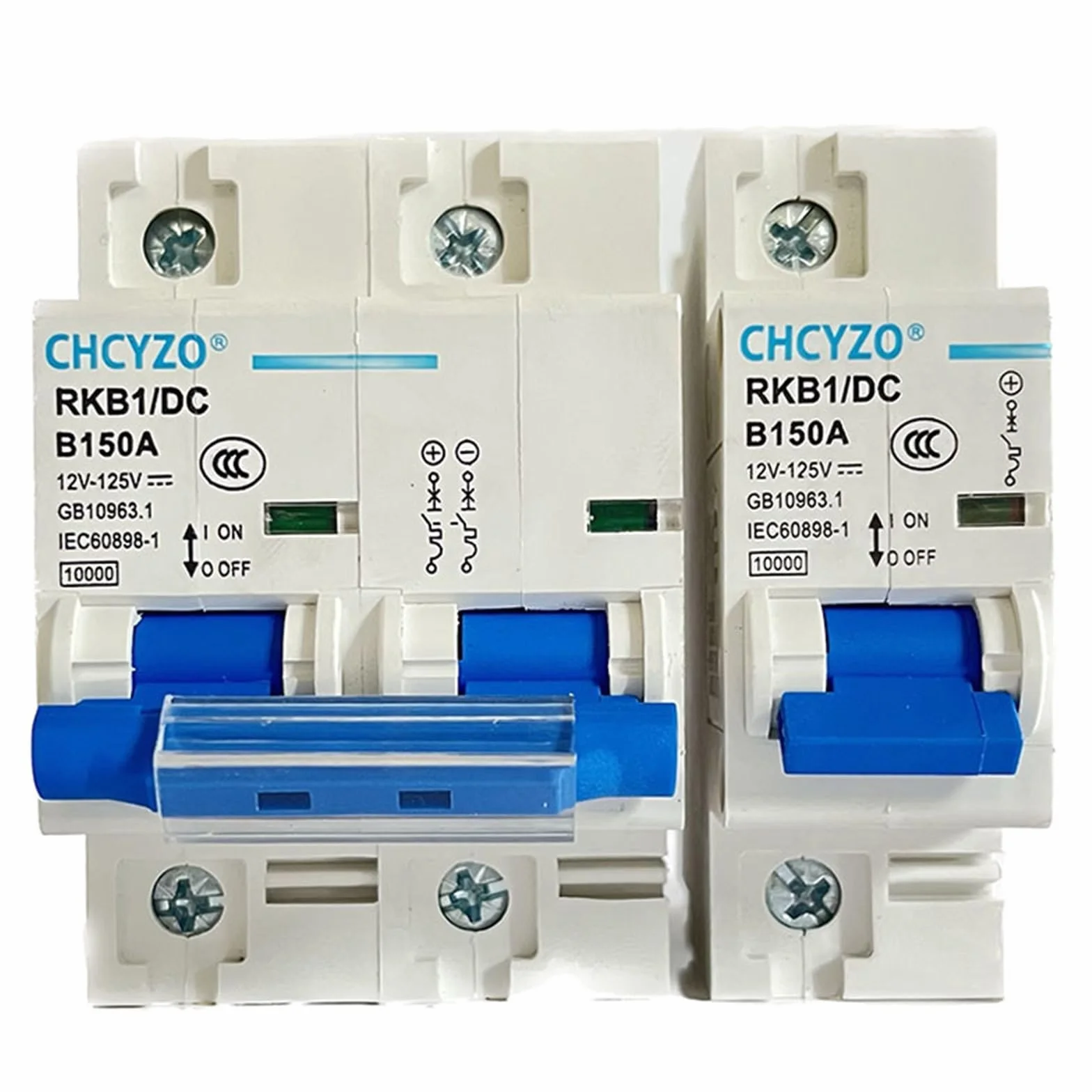 Wyłącznik DC 2P 150A 12-120V do baterii solarnych falownika