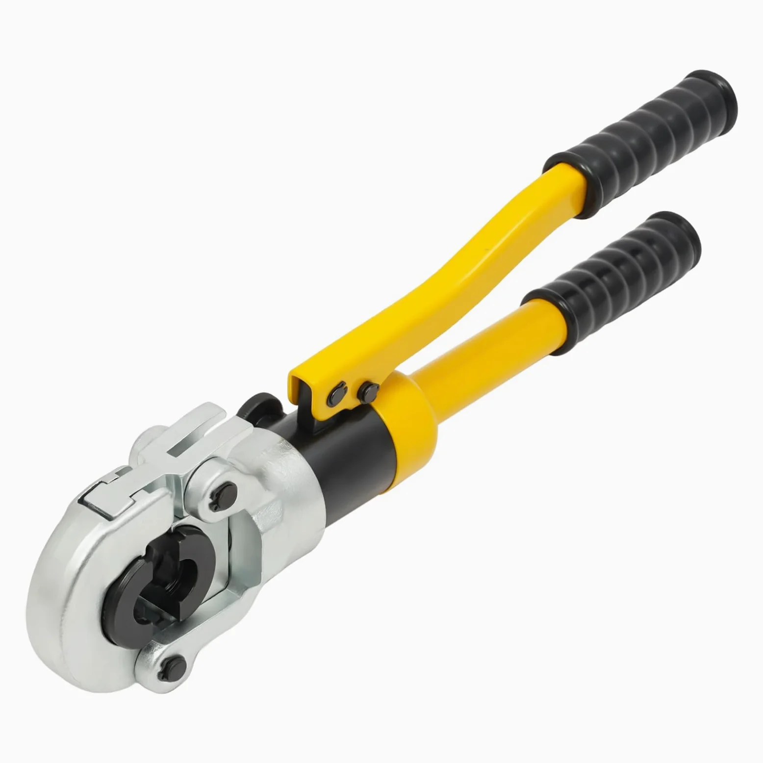Hydrauliczne szczypce zaciskowe do rur miedzianych z 4 matrycami TH, narzędzie do zaciskania rur 8 t siły docisku ze stali Cr40, skrętki do rur miedzianych z obrotową głowicą, narzędzie sanitarne ze